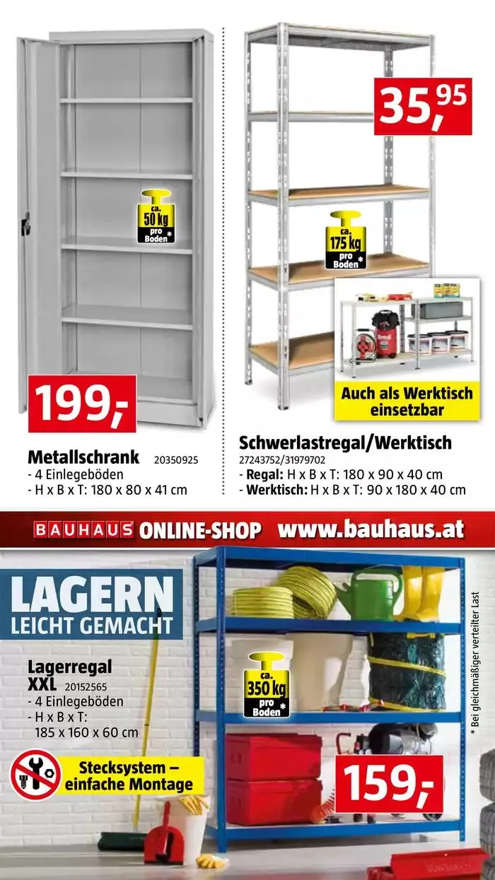 Bauhaus Angebote von 30. Jänner bis 28. Februar 2025 - Flugblätt seite 14