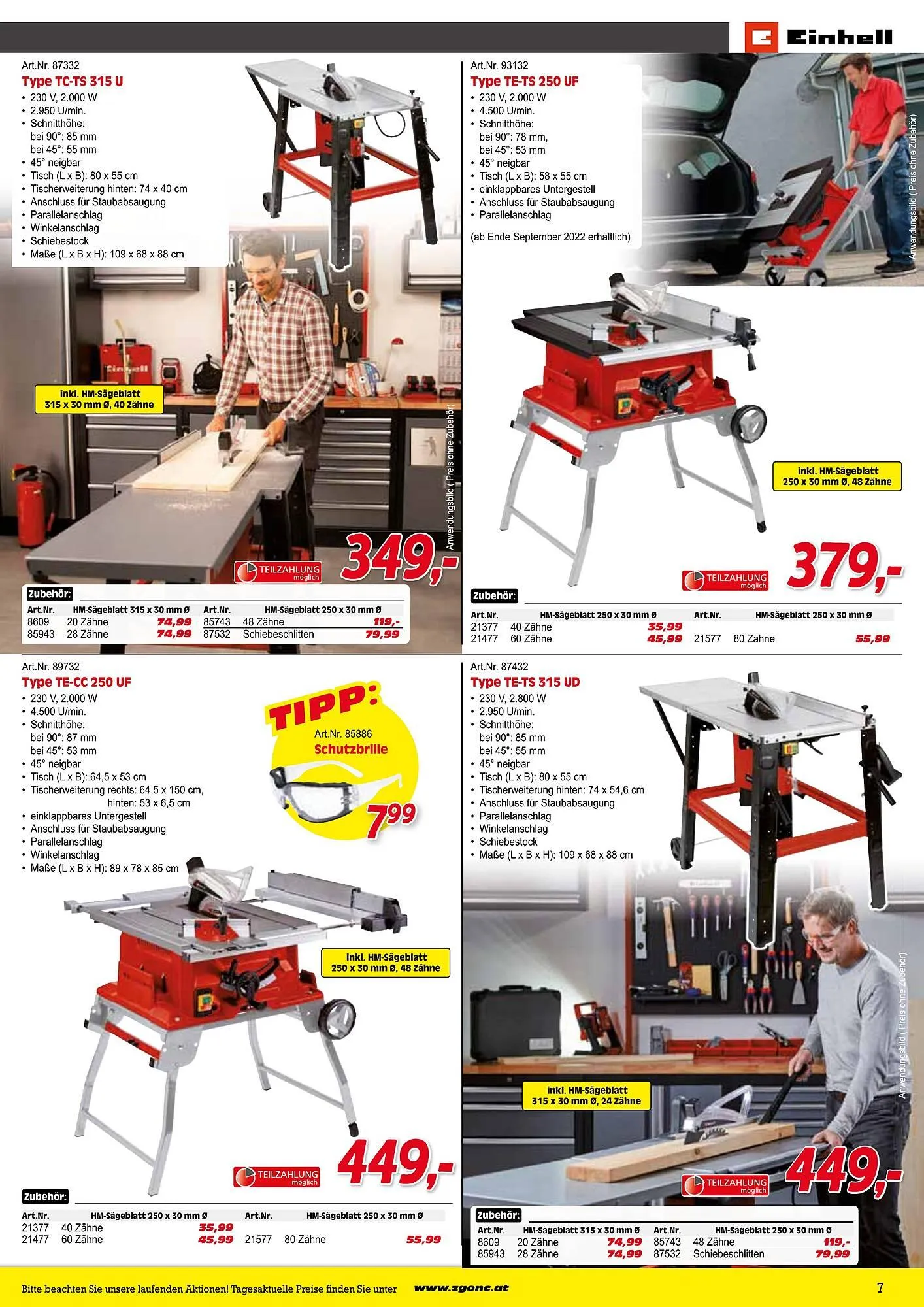 Zgonc Flugblatt von 3. Mai bis 29. Dezember 2023 - Flugblätt seite  7