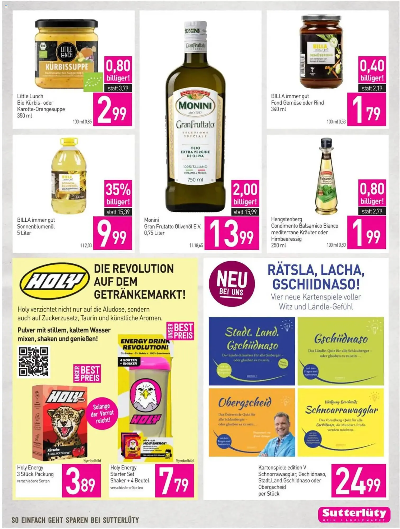 Sutterlüty Flugblatt von 30. Oktober bis 4. November 2025 - Flugblätt seite  21