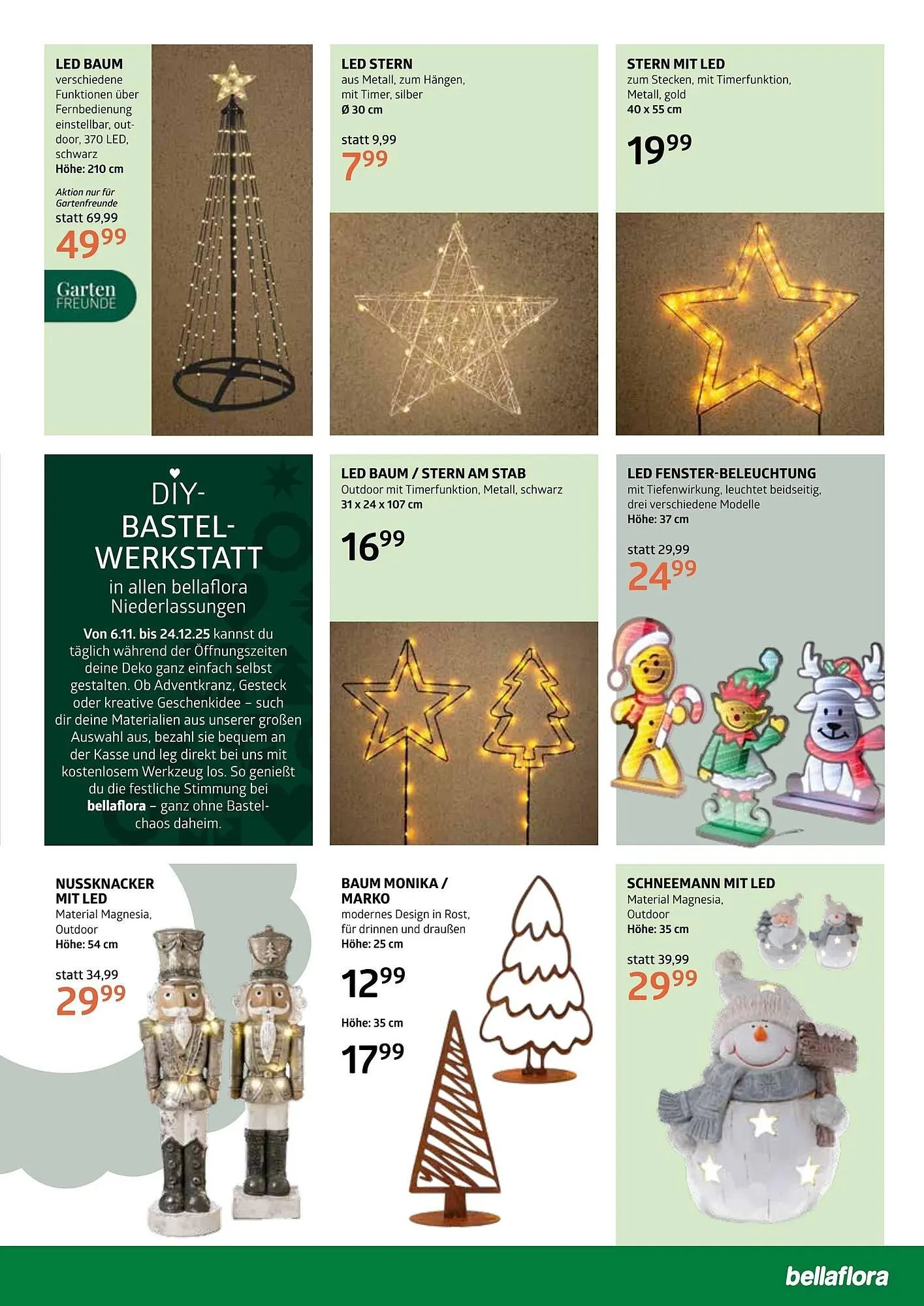 Bellaflora Flugblatt von 6. November bis 15. November 2025 - Flugblätt seite 3