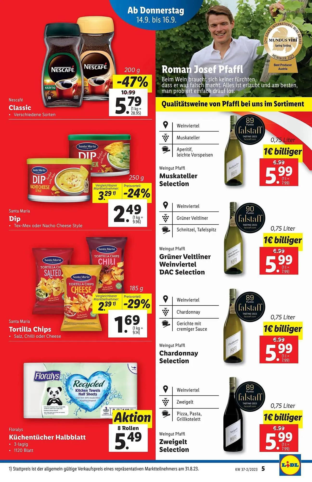 Lidl Flugblatt von 13. September bis 20. September 2023 - Flugblätt seite 5