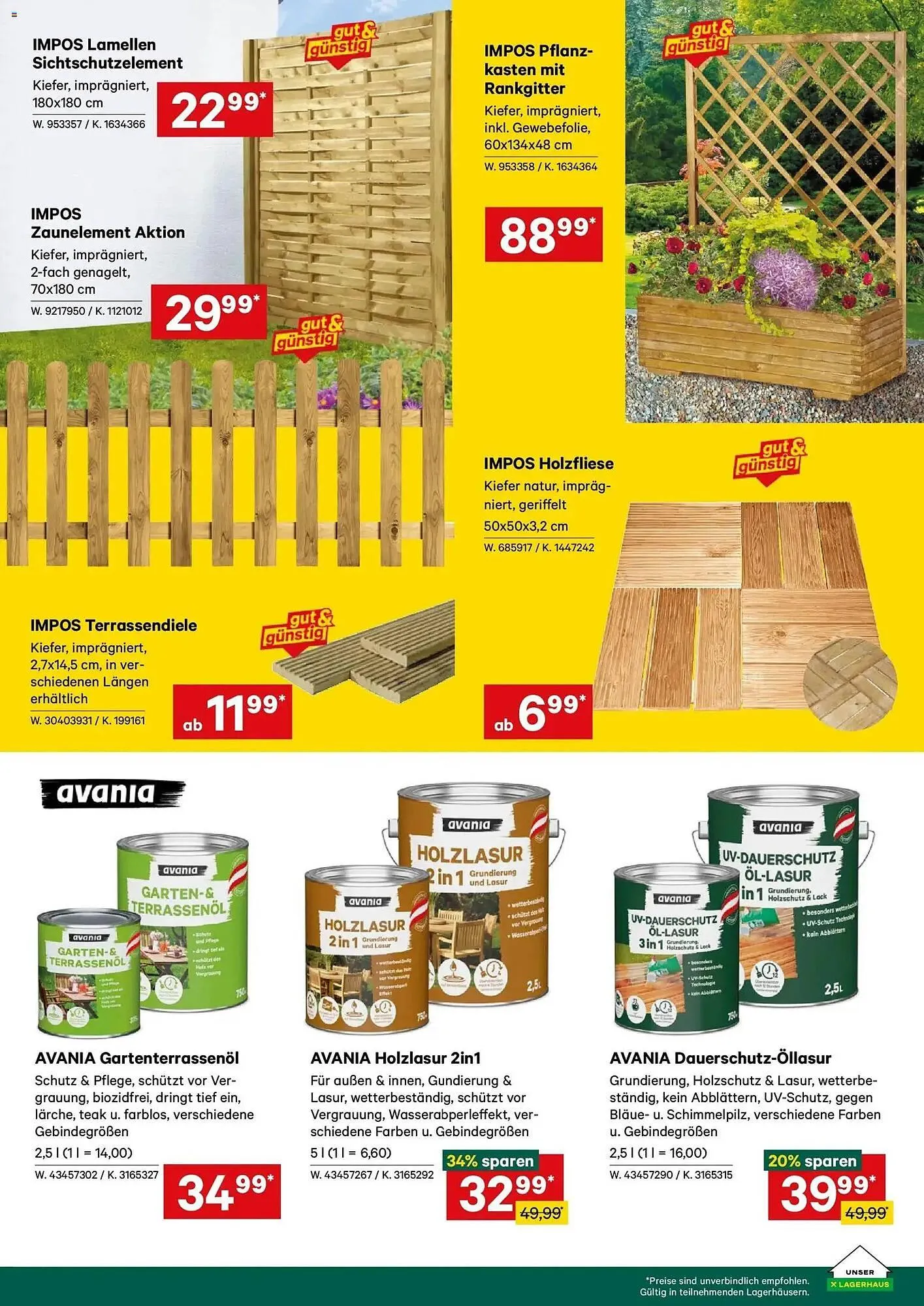 Lagerhaus Flugblatt von 8. April bis 26. April 2026 - Flugblätt seite 5