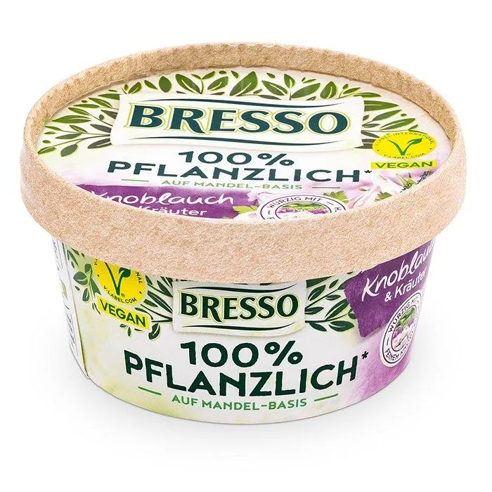 BRESSO Bresso 100% pflanzlich, Knoblauch