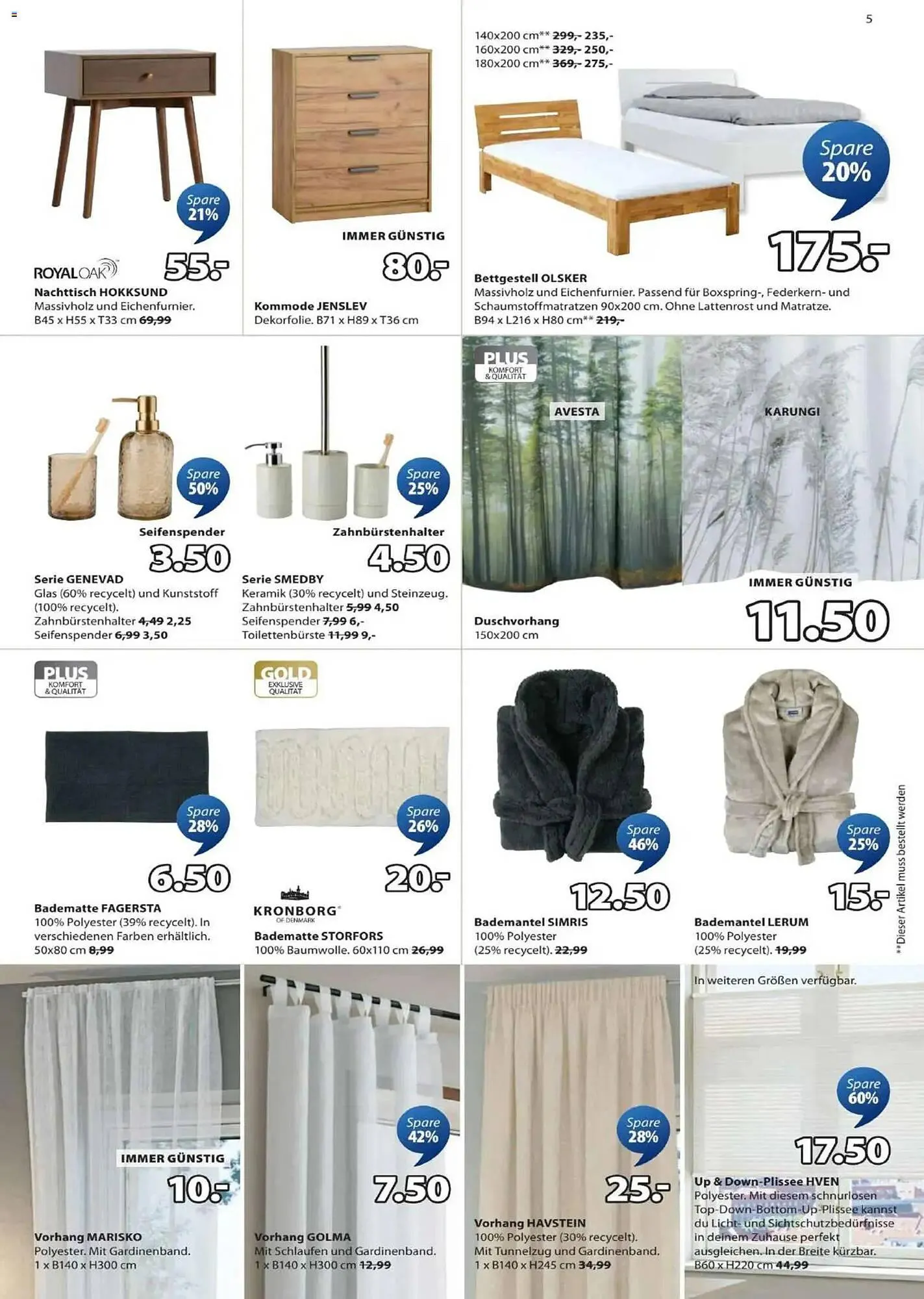 JYSK Flugblatt von 2. Februar bis 10. Februar 2026 - Flugblätt seite  5