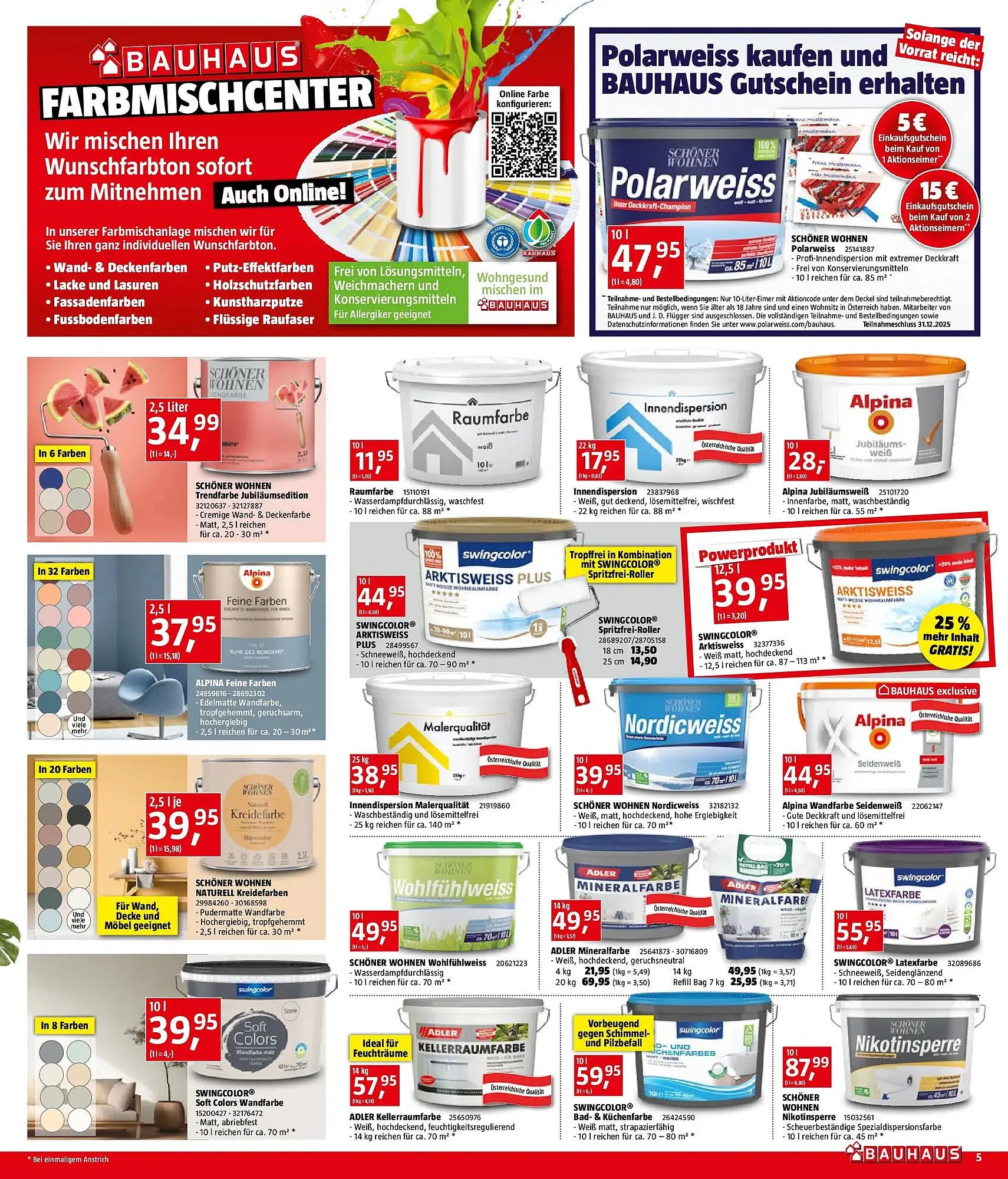 Bauhaus Flugblatt von 12. November bis 2. Dezember 2025 - Flugblätt seite 5