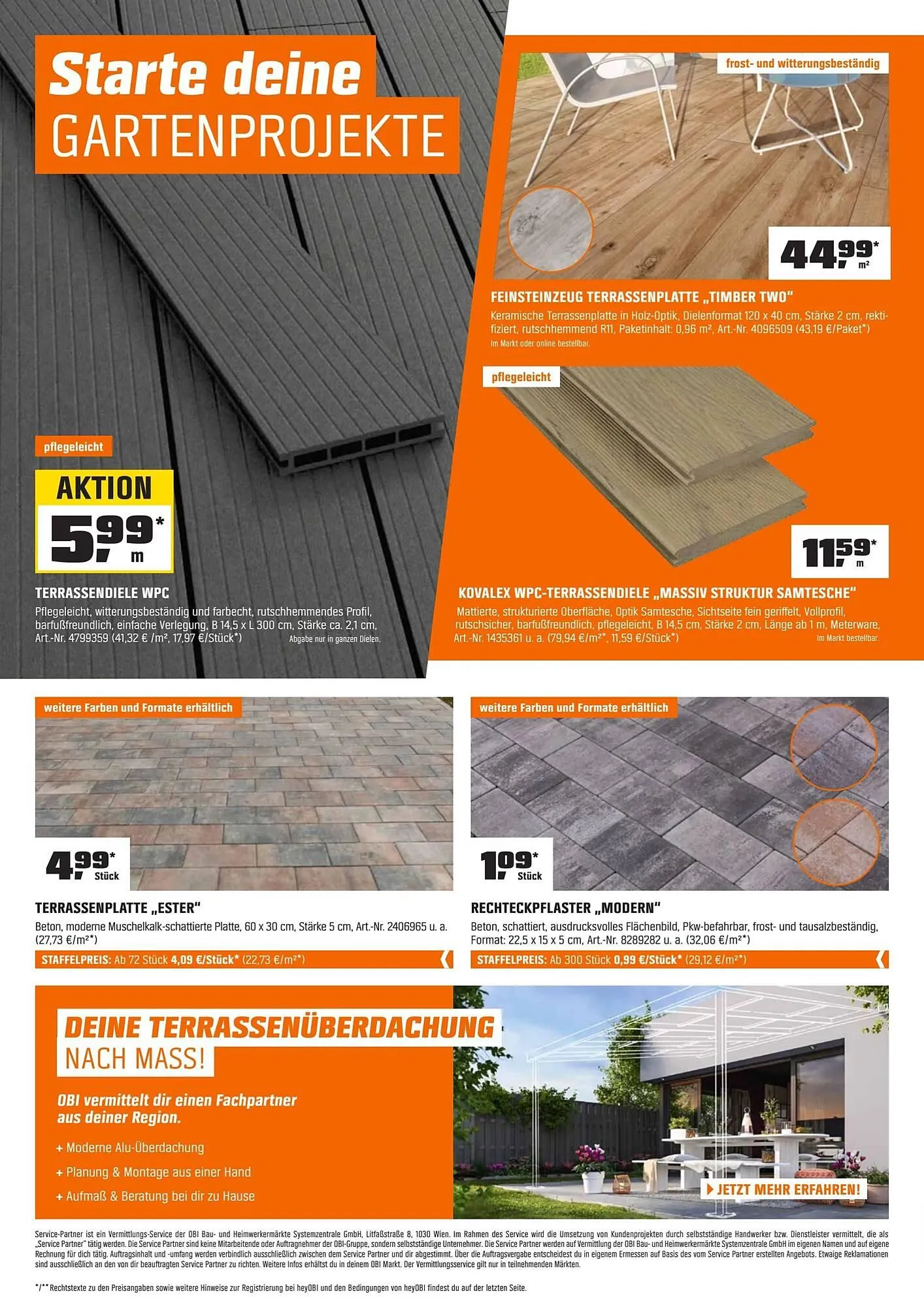 OBI Flugblatt von 1. März bis 1. April 2026 - Flugblätt seite 14