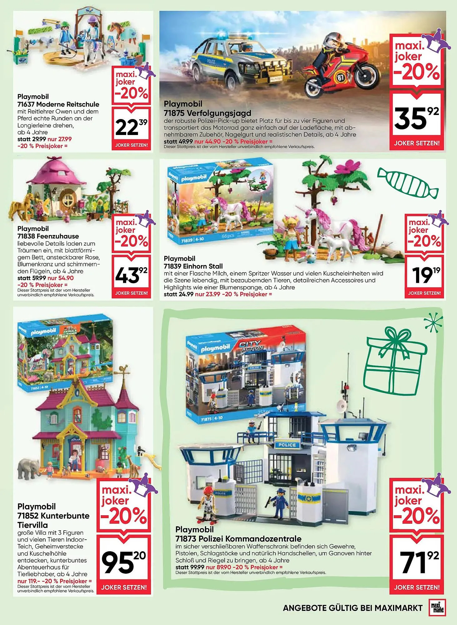 Maximarkt Flugblatt von 30. Oktober bis 24. Dezember 2025 - Flugblätt seite 29