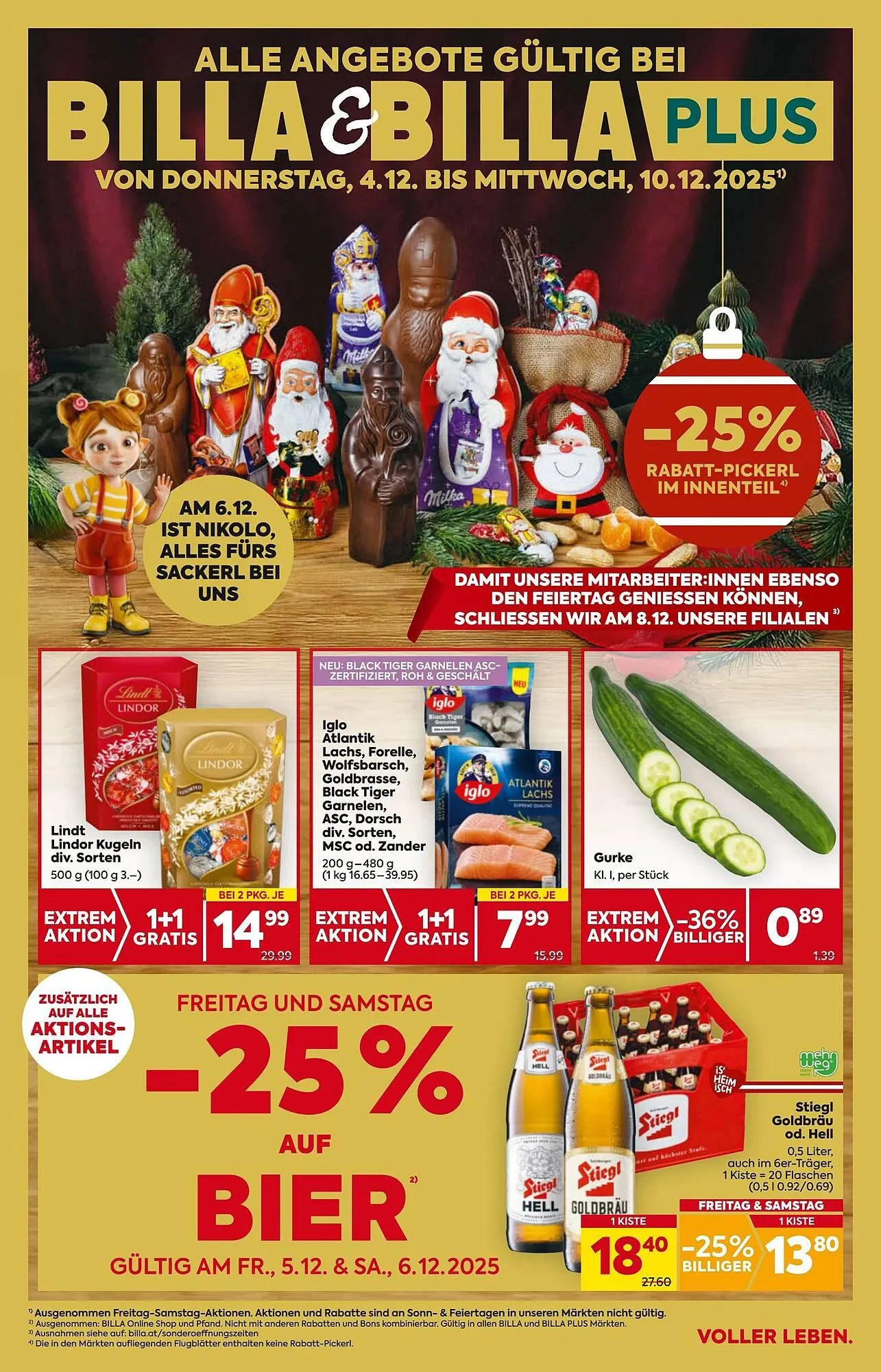 Billa Corso Flugblatt - 1