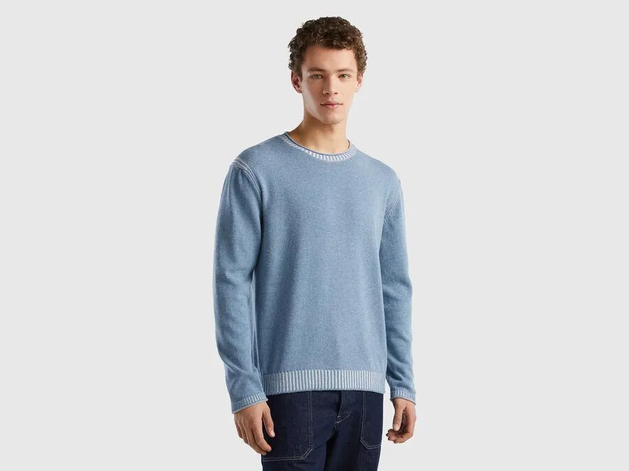 Pullover aus recycelter Baumwollmischung