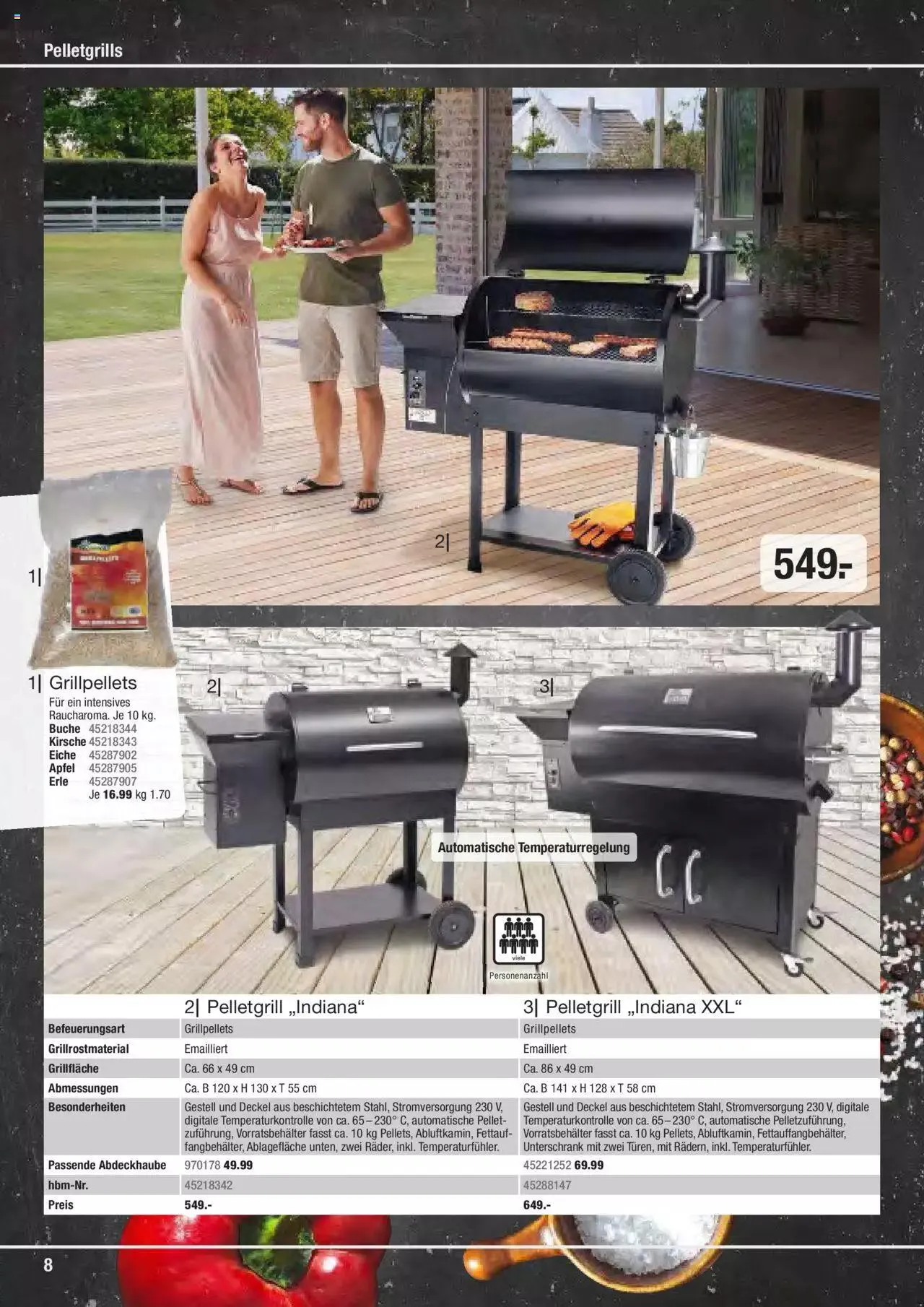 Hagebau Gartenjahr 2023 von 7. März bis 31. Dezember 2023 - Flugblätt seite 8