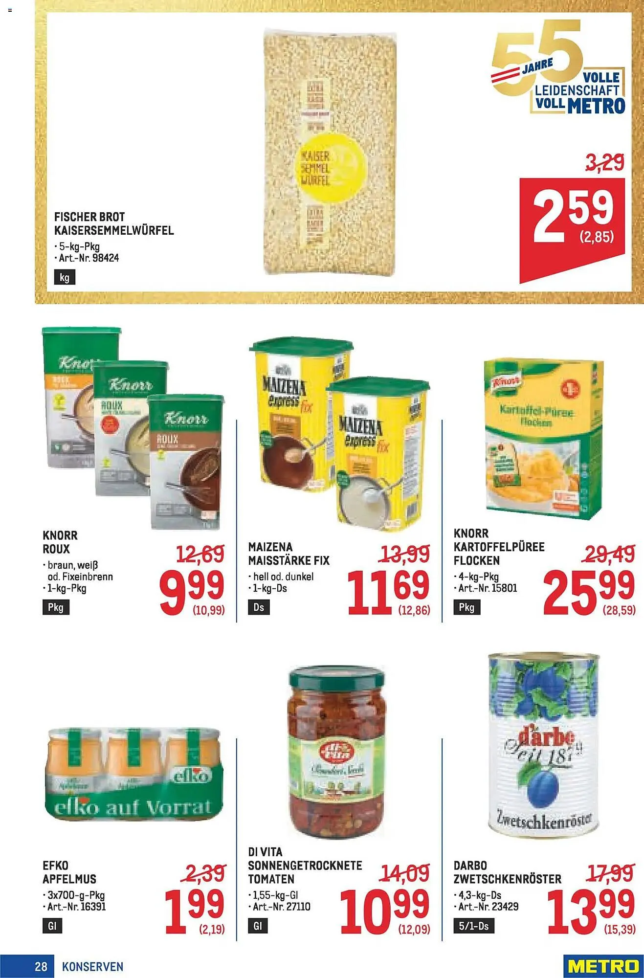 Metro Flugblatt von 19. März bis 1. April 2026 - Flugblätt seite  28