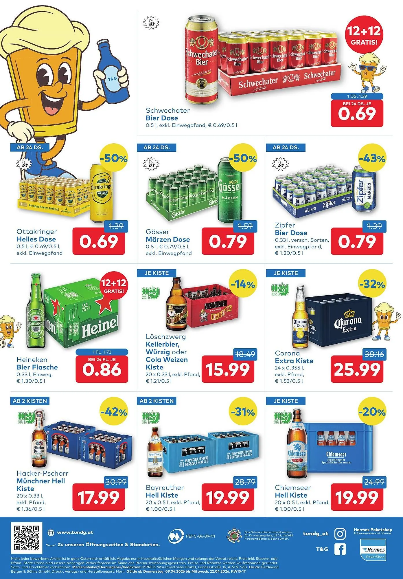 T&G Flugblatt von 9. April bis 22. April 2026 - Flugblätt seite 8