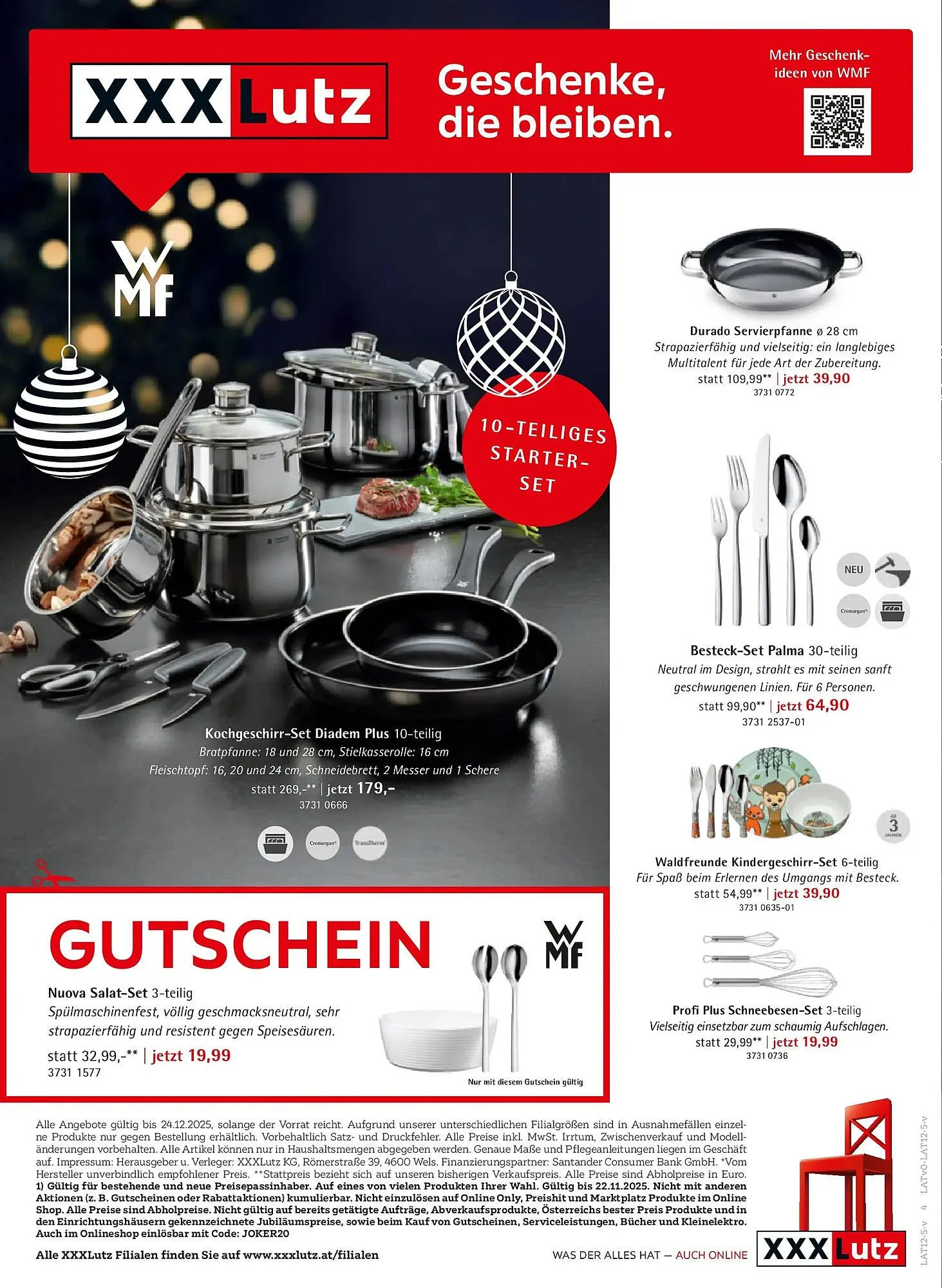 XXXLutz Prospekt von 18. November bis 24. Dezember 2025 - Flugblätt seite 4