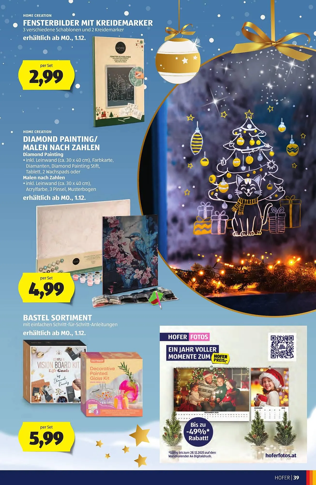 Hofer Flugblatt von 7. November bis 24. Dezember 2025 - Flugblätt seite  39