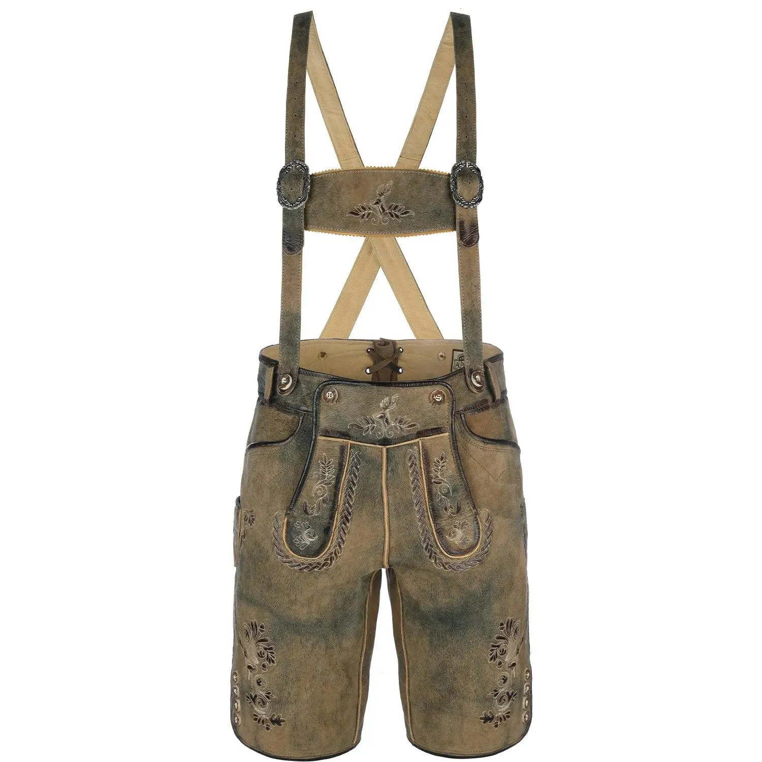 Herren Lederhose “Thomas”, mit Träger