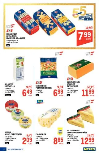 METRO Flugblatt -Profi von 19. März bis 1. April 2026 - Flugblätt seite 22