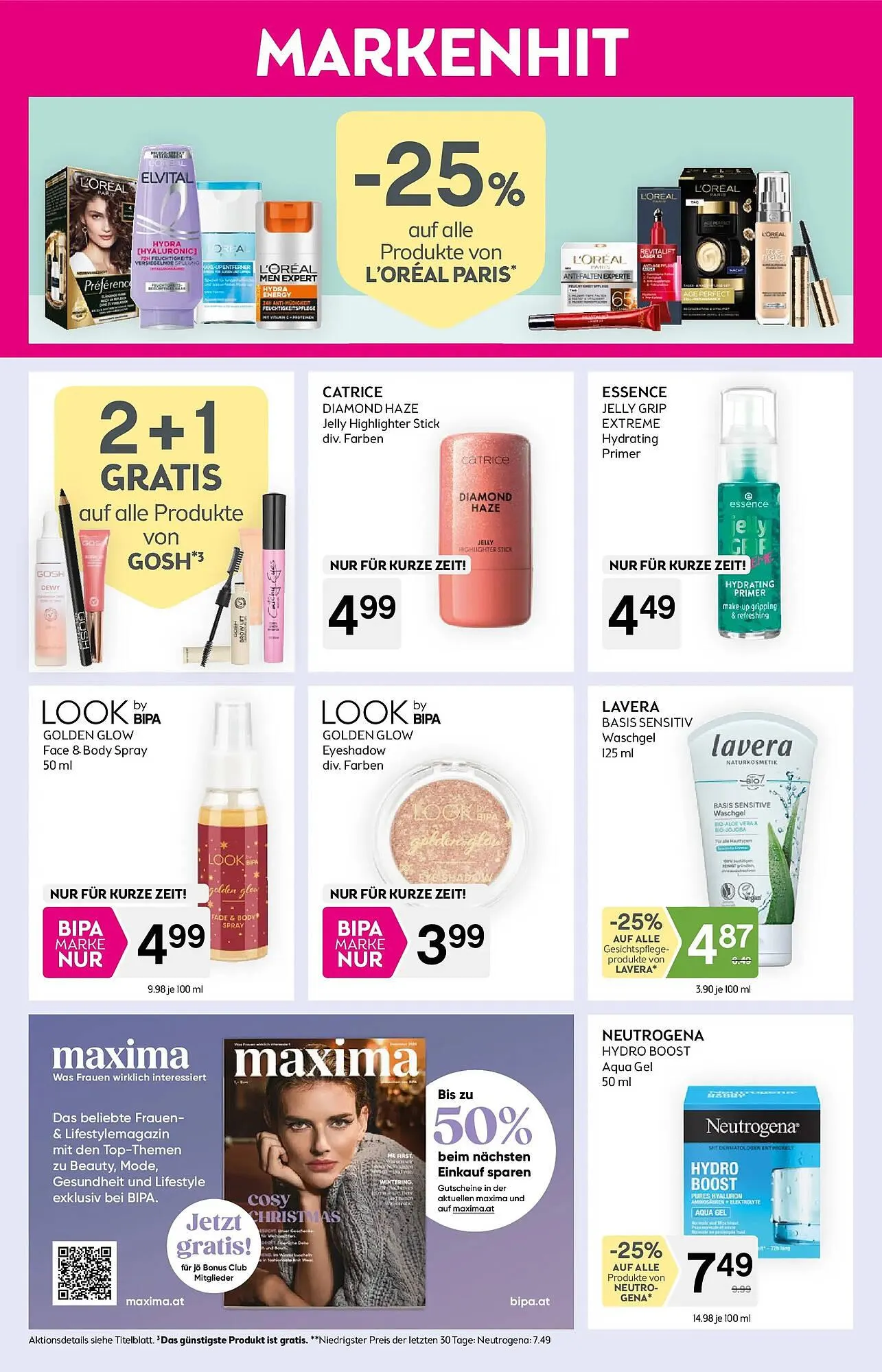 Bipa Flugblatt von 4. Dezember bis 17. Dezember 2025 - Flugblätt seite  8