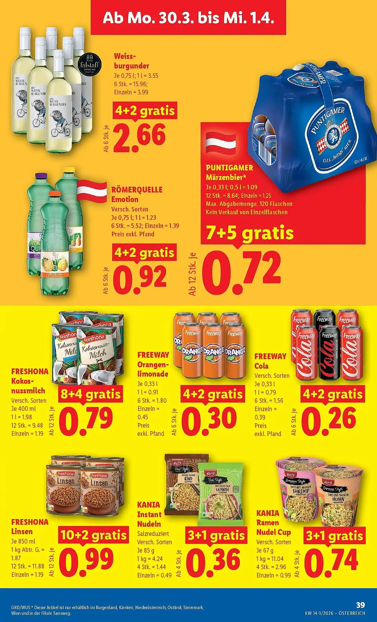 Lidl Flugblatt von 26. März bis 1. April 2026 - Flugblätt seite  44