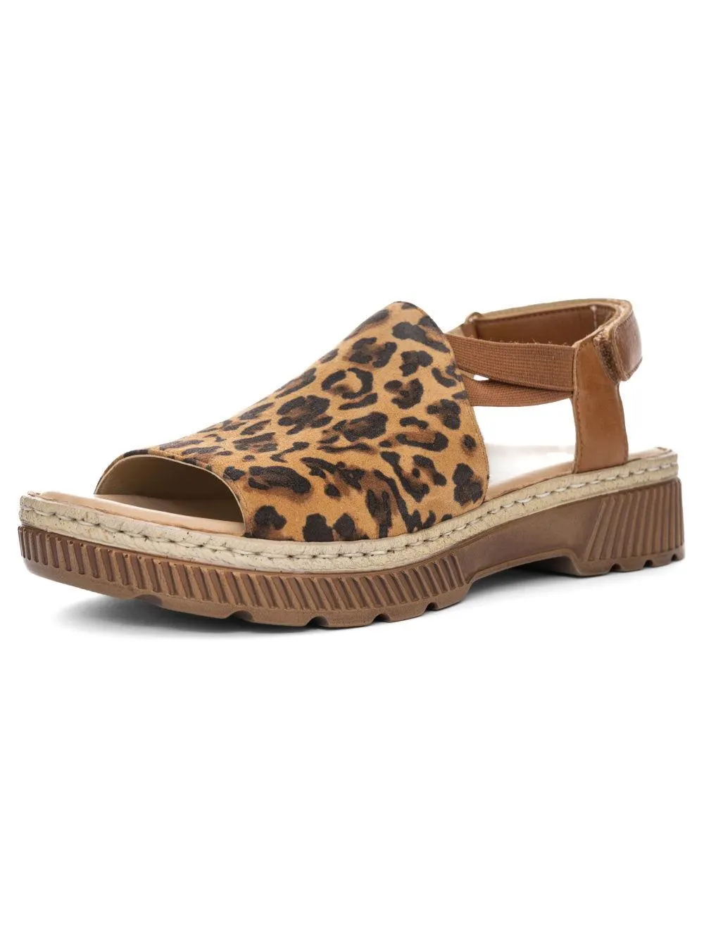 Sandalette Capri natur cognac