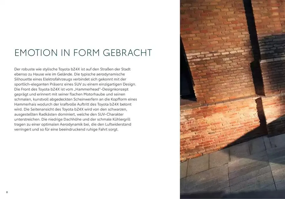 Toyota bZ4X von 7. Dezember bis 7. Dezember 2025 - Flugblätt seite 8