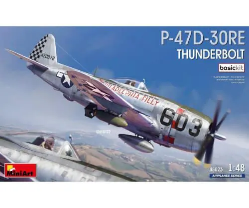 MiniArt 1:48 P-47D-30RE Thunderbolt Basic Kit