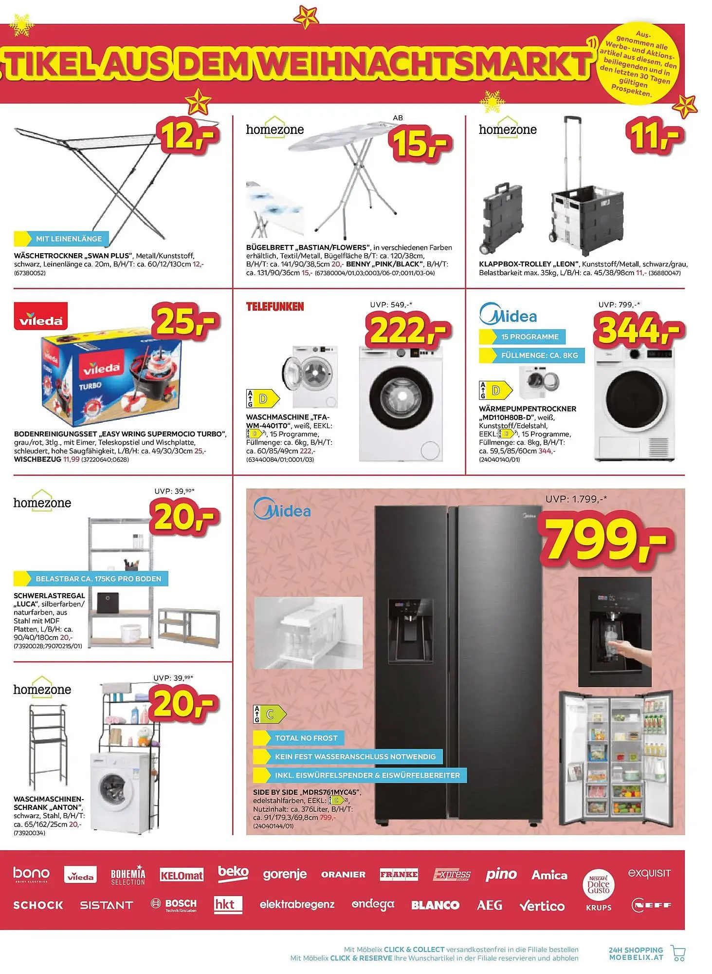 Möbelix Prospekt von 22. Dezember bis 5. Jänner 2026 - Flugblätt seite  19