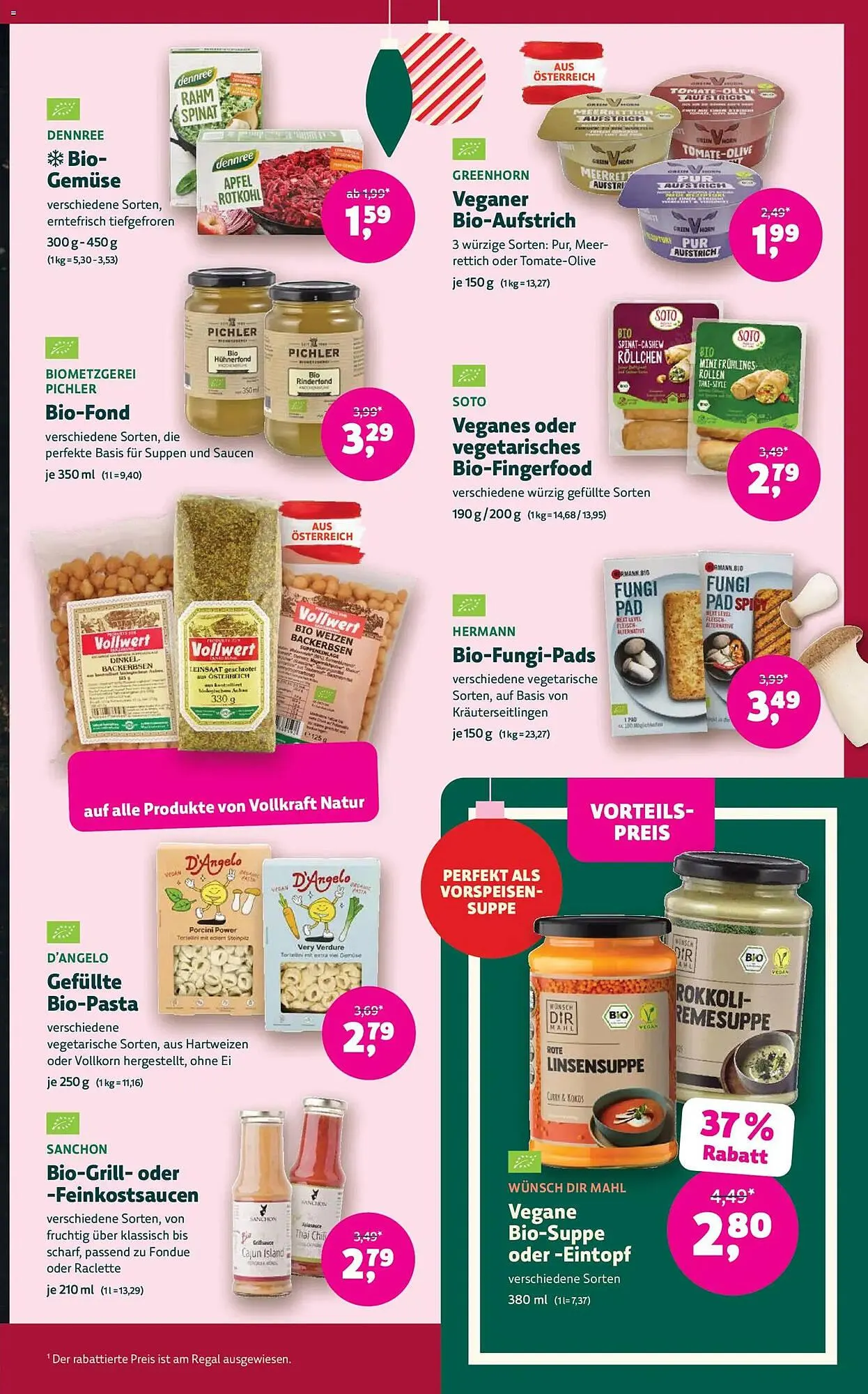 Denn's Biomarkt Flugblatt von 3. Dezember bis 9. Dezember 2025 - Flugblätt seite  7