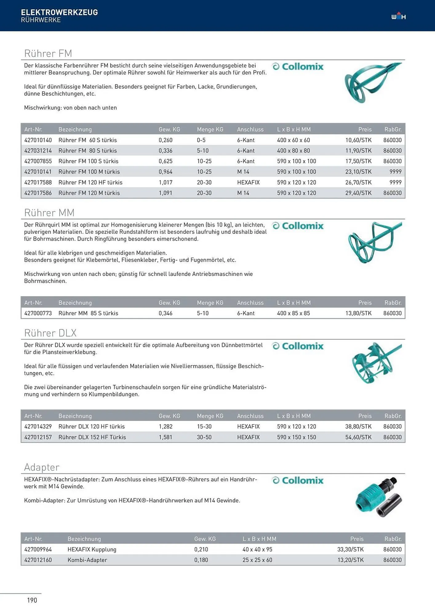 Würth Flugblatt von 22. Februar bis 31. Dezember 2024 - Flugblätt seite  190