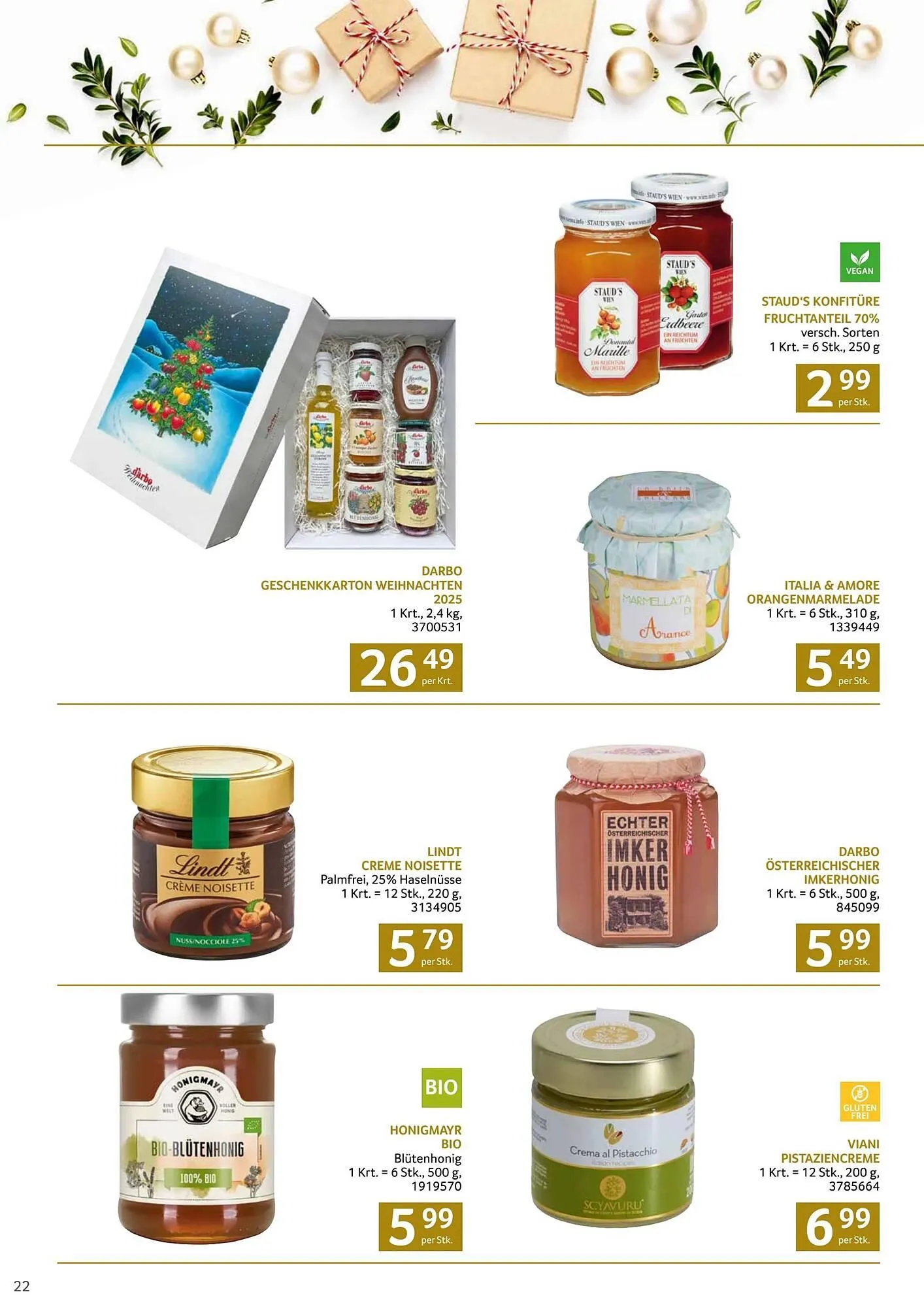 Transgourmet Flugblatt von 13. Oktober bis 24. Dezember 2025 - Flugblätt seite  22