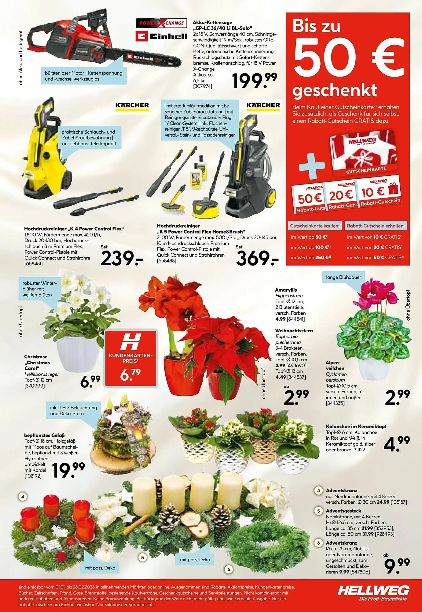 Hellweg Prospekt von 27. November bis 3. Dezember 2025 - Flugblätt seite  15