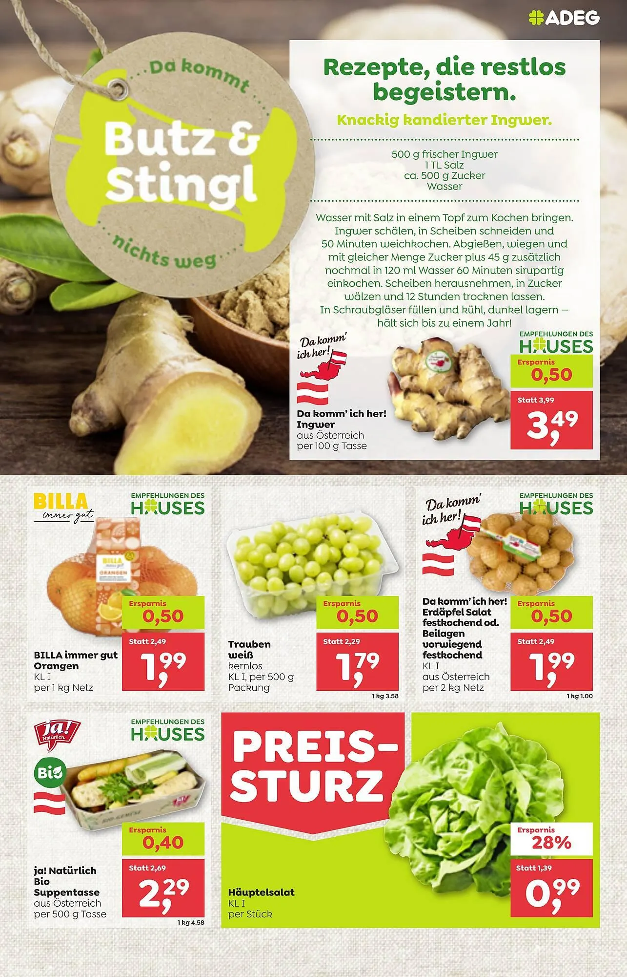 ADEG Flugblatt von 6. November bis 12. November 2025 - Flugblätt seite 3