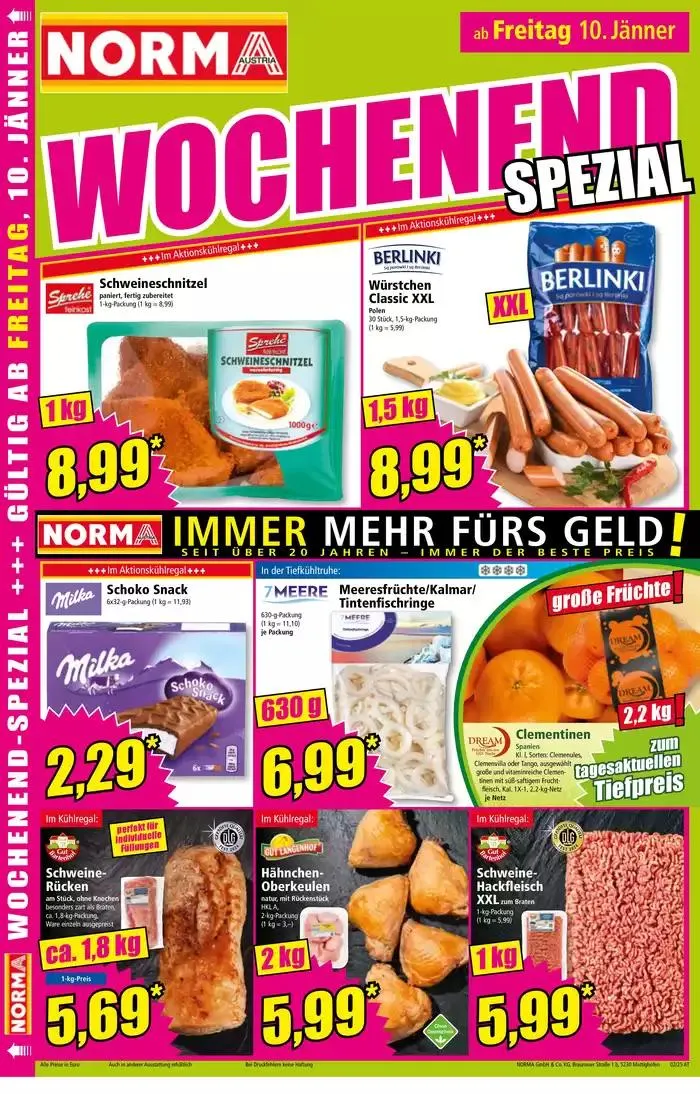 Exklusive Schnäppchen von 7. Jänner bis 11. Jänner 2025 - Flugblätt seite 18