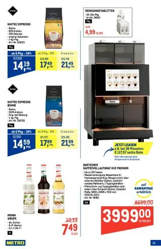 METRO Flugblatt Food von 3. September bis 30. September 2026 - Flugblätt seite  13