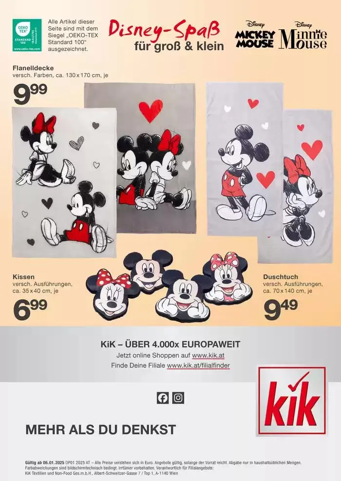 KiK Angebote von 30. Jänner bis 13. Februar 2025 - Flugblätt seite 22