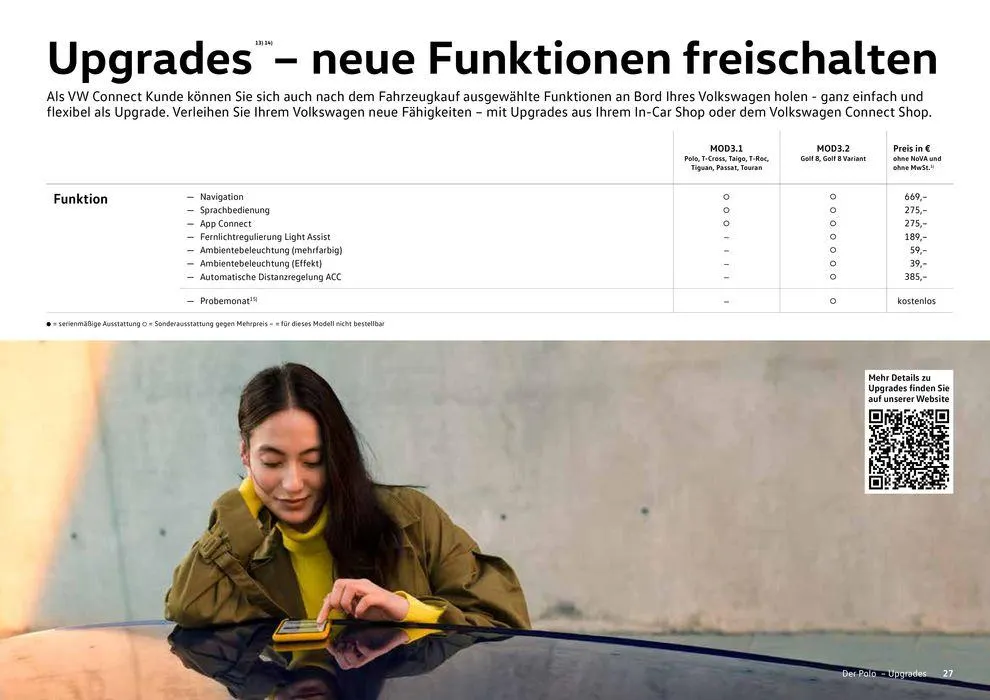 Volkswagen POLO von 16. Februar bis 16. Februar 2025 - Flugblätt seite 27