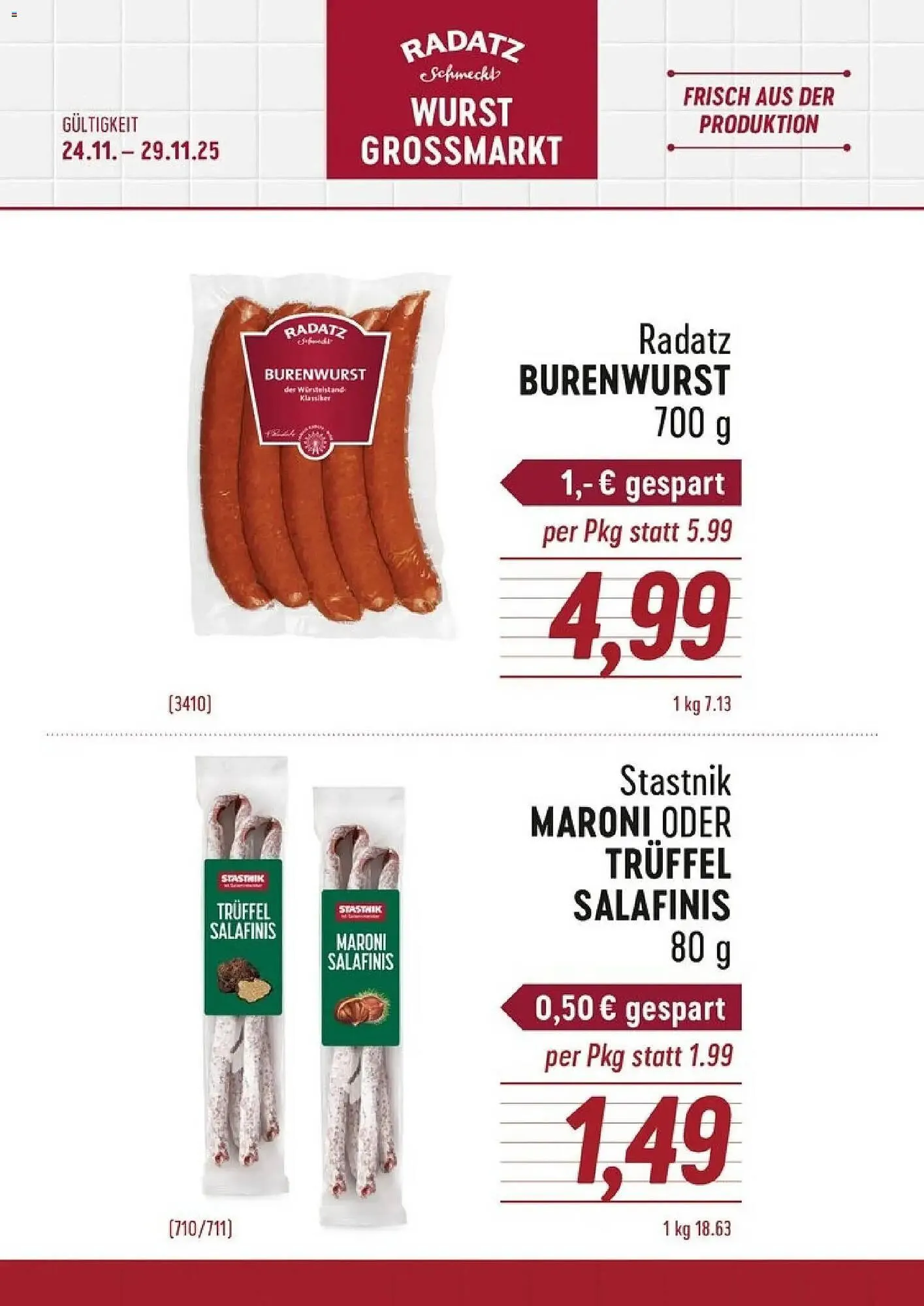 Radatz Flugblatt - 1