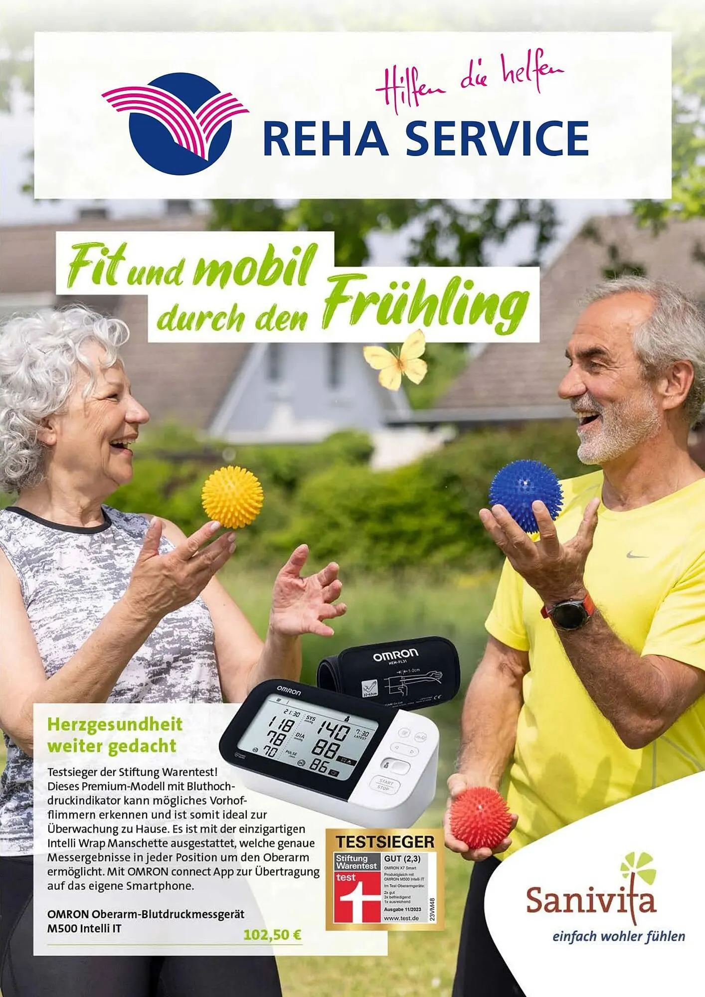 Reha Service Flugblatt von 12. März bis 31. Mai 2024 - Flugblätt seite  