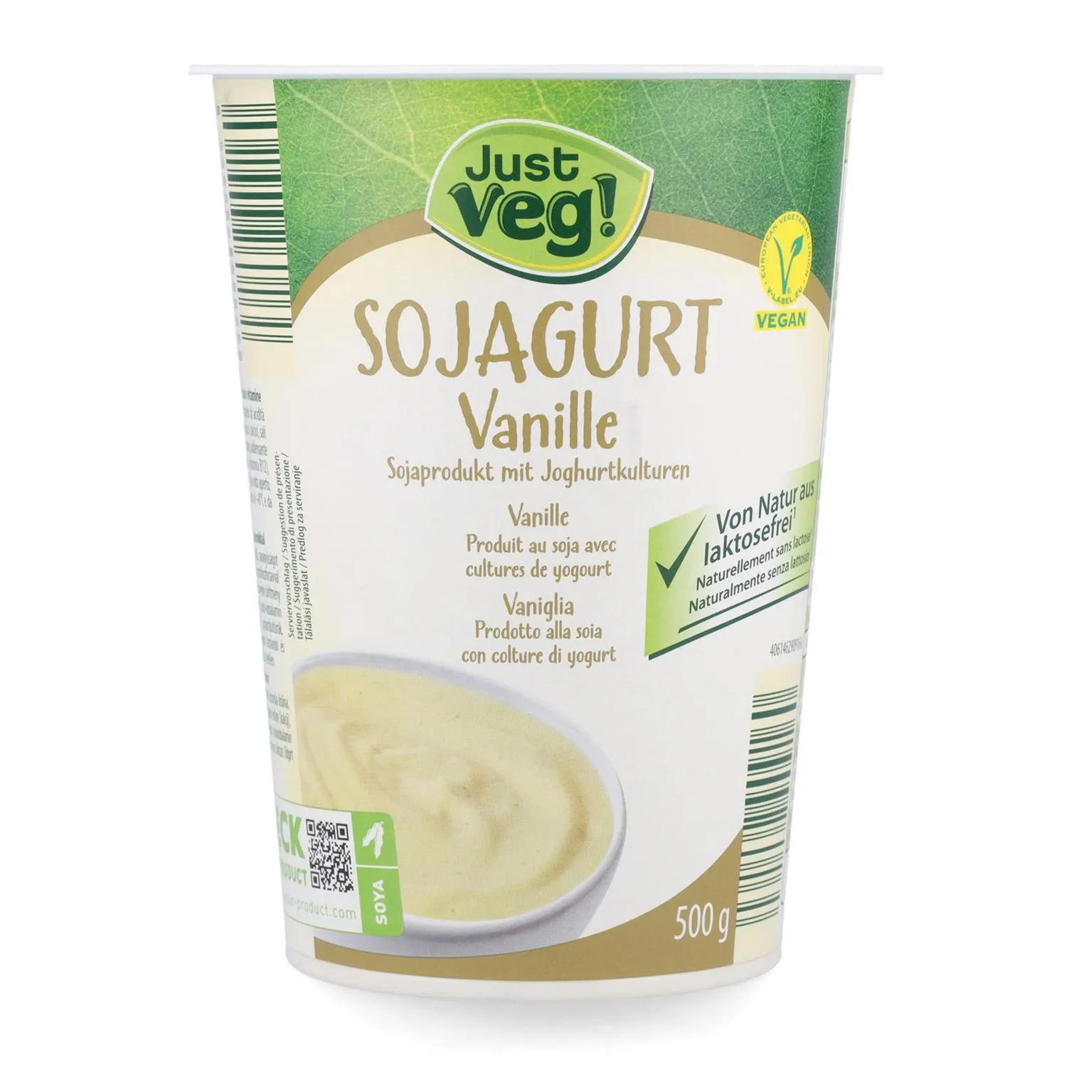 Just Veg Sojagurt Frucht, Vanille