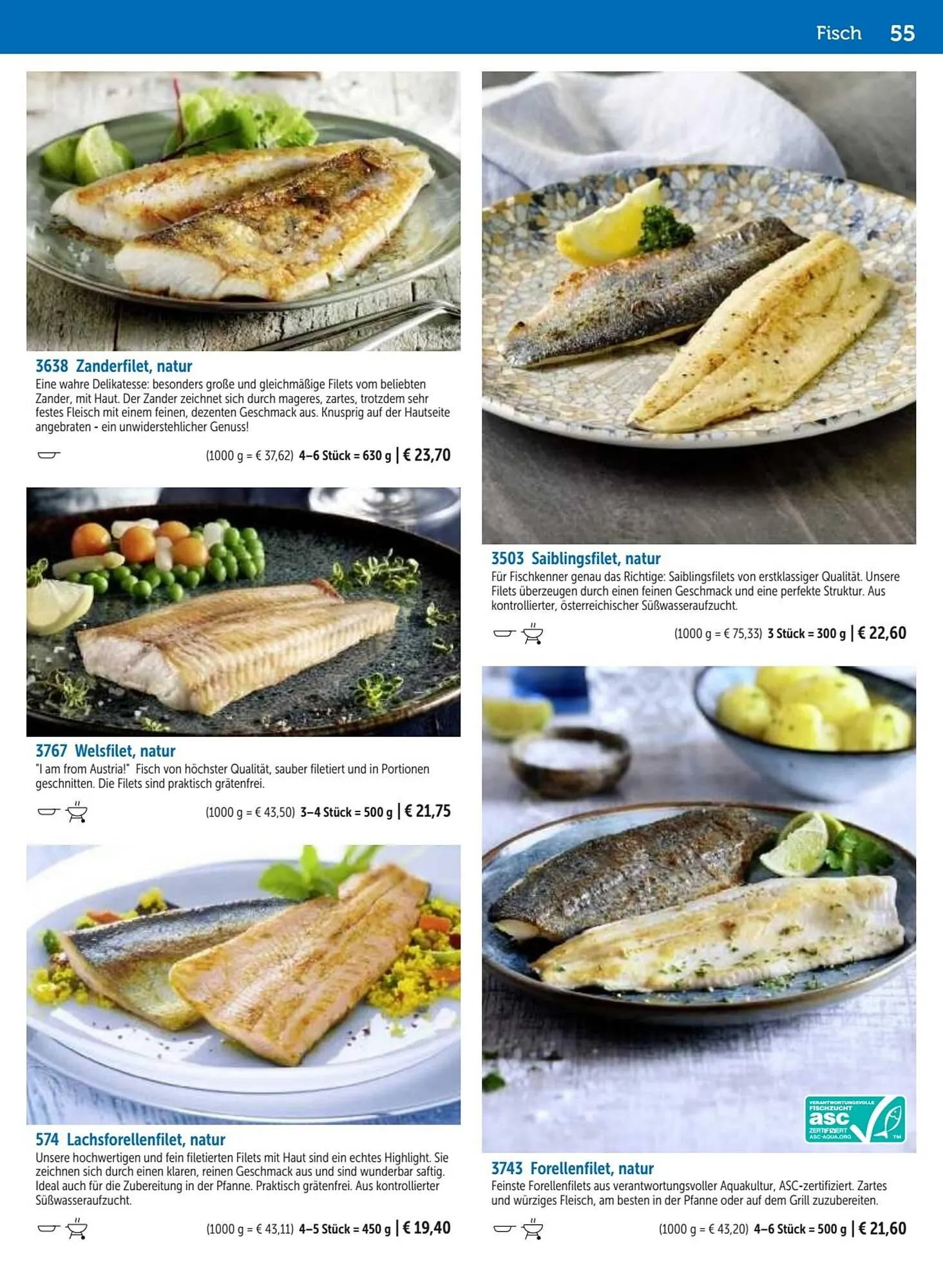 Bofrost Flugblatt von 1. März bis 31. August 2023 - Flugblätt seite  55