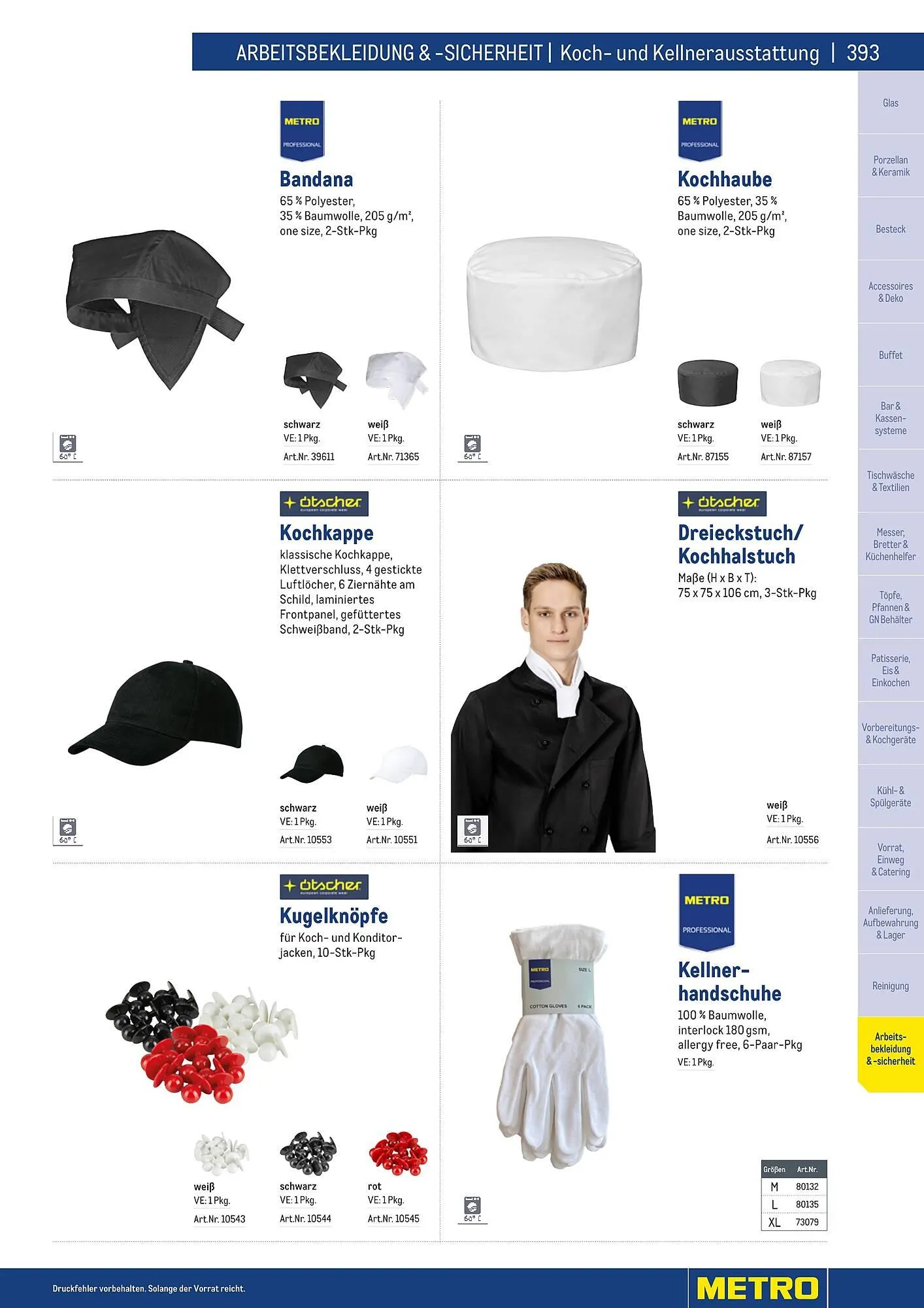 Metro Flugblatt von 25. März bis 31. Dezember 2026 - Flugblätt seite  393