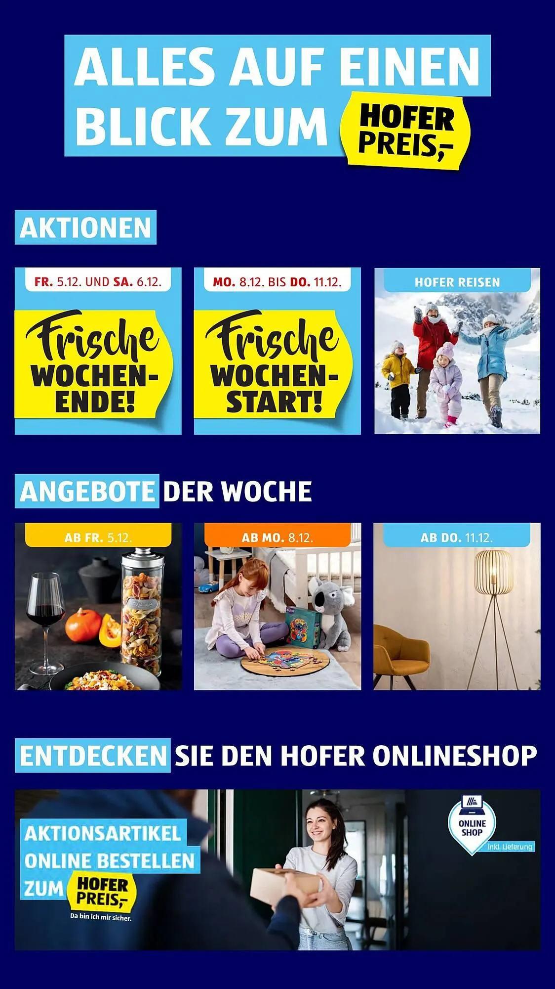 Hofer Flugblatt von 5. Dezember bis 12. Dezember 2025 - Flugblätt seite  2