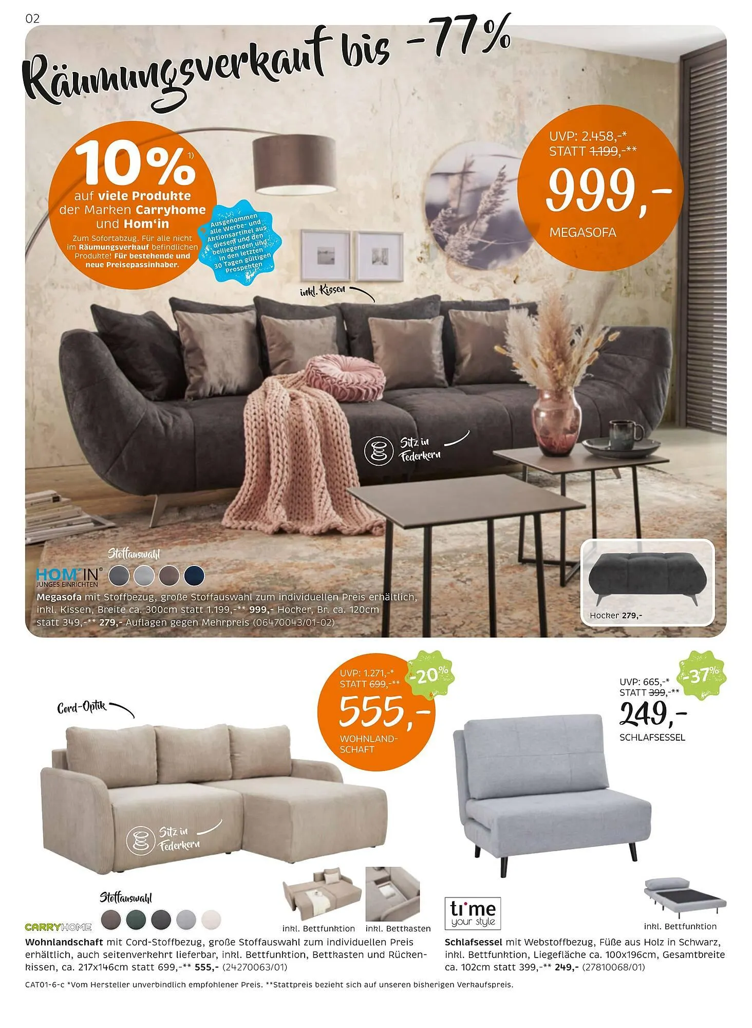 XXXLutz Prospekt von 5. Jänner bis 20. Jänner 2026 - Flugblätt seite  2