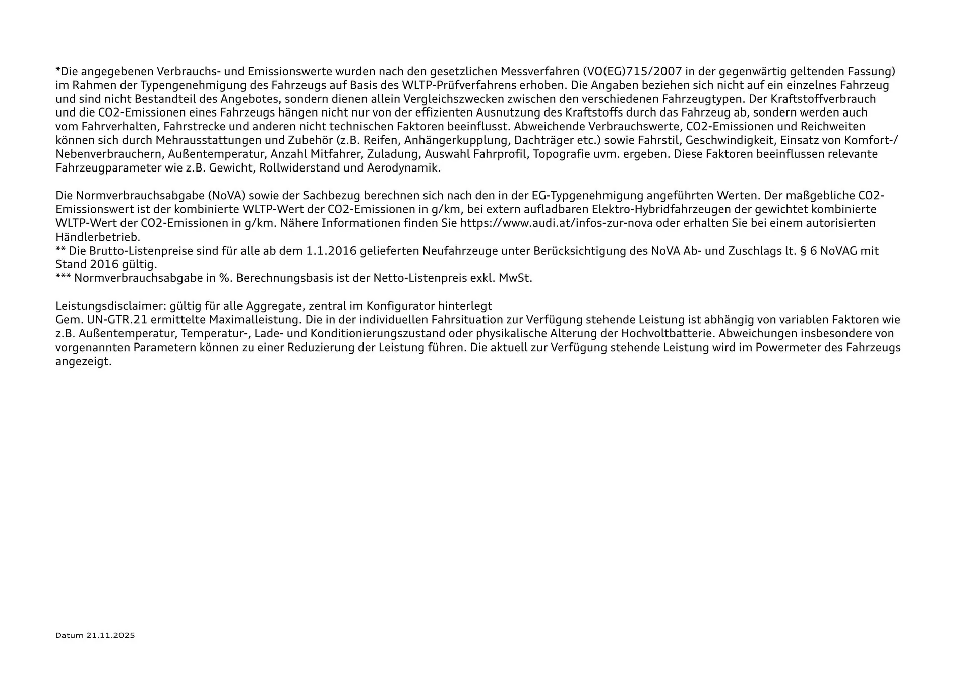 Audi Flugblatt von 20. November bis 22. Juli 2026 - Flugblätt seite  28