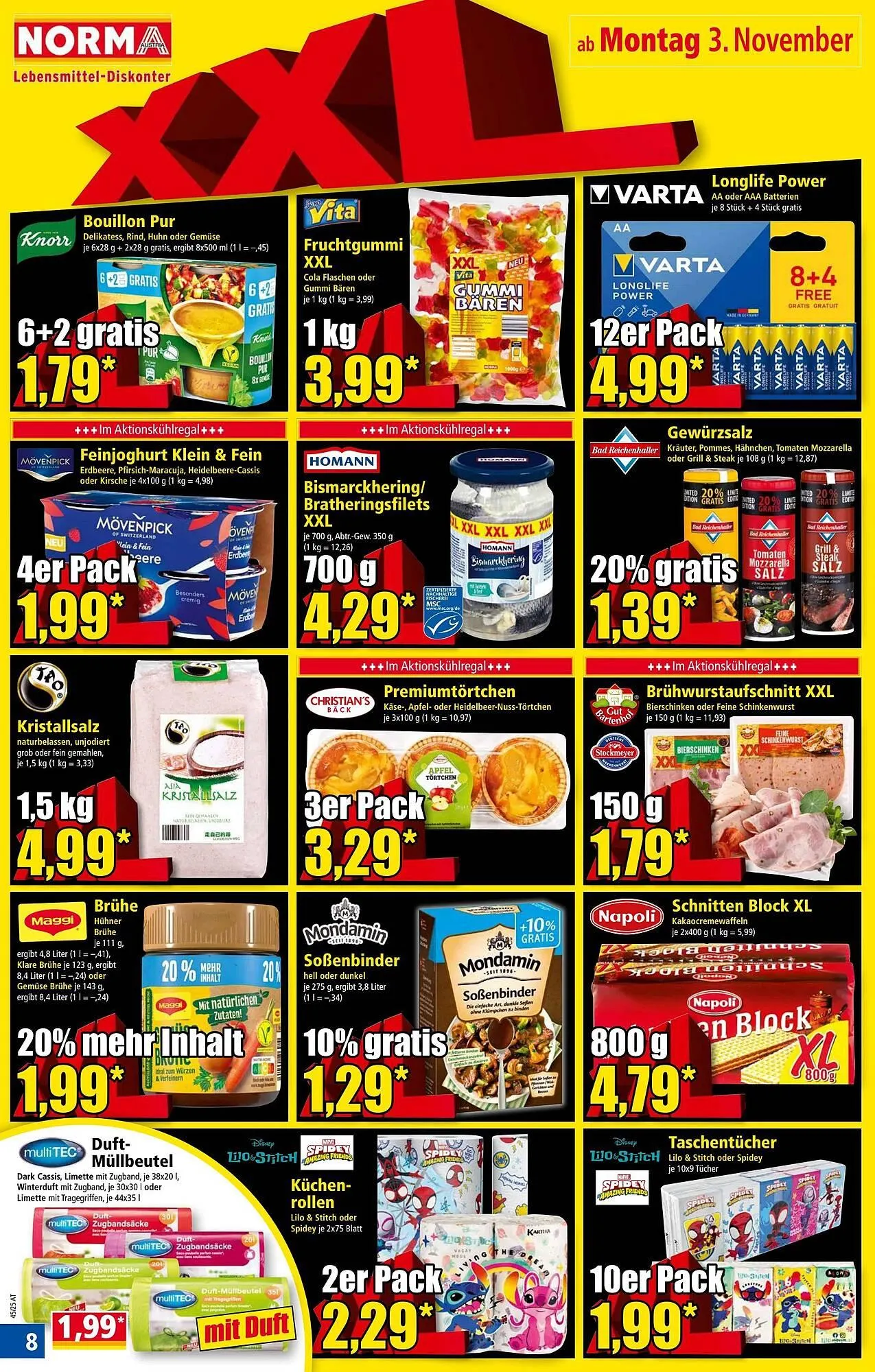Norma Prospekt von 3. November bis 9. November 2025 - Flugblätt seite 9