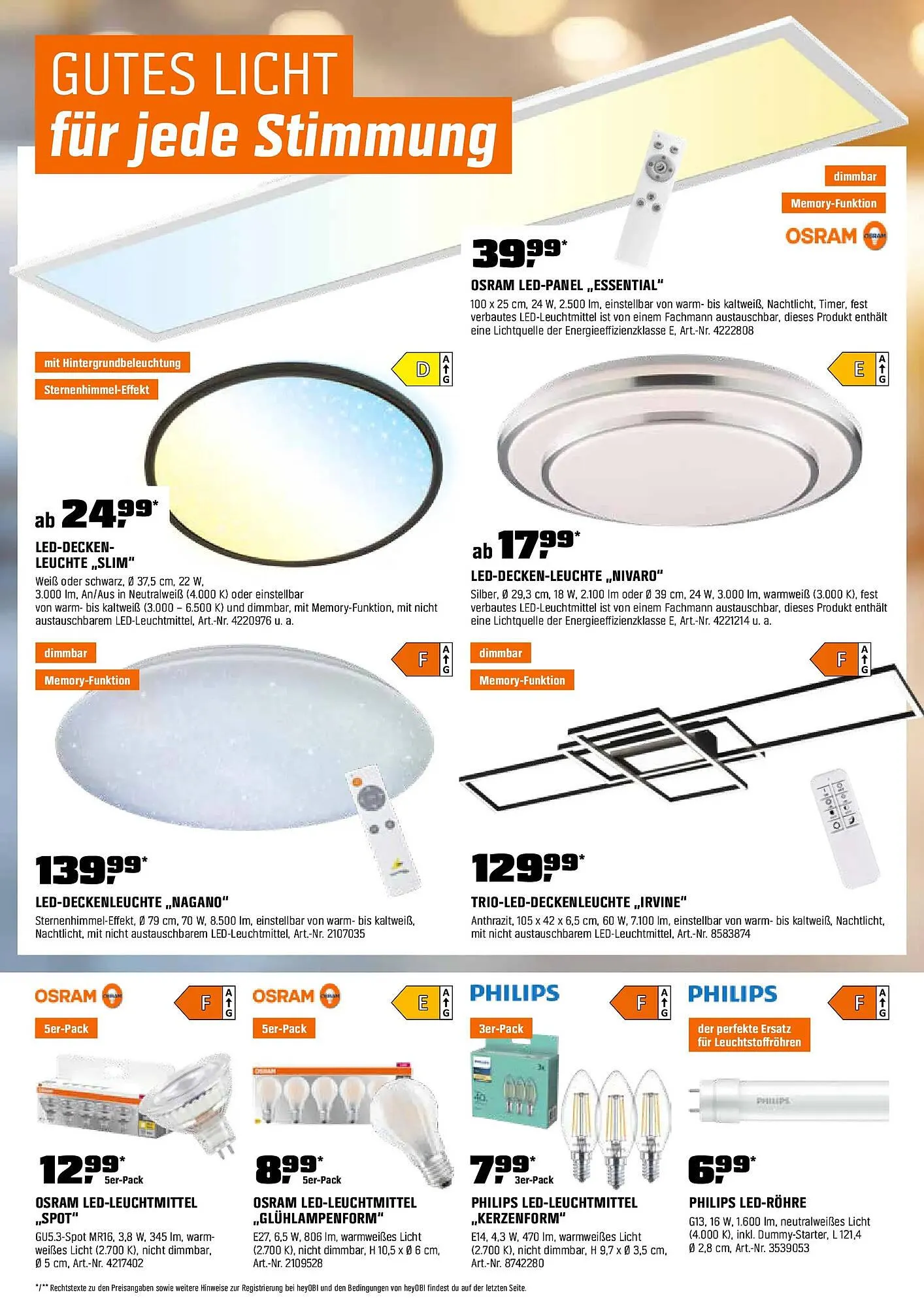 OBI Flugblatt von 1. Dezember bis 14. Dezember 2025 - Flugblätt seite  11