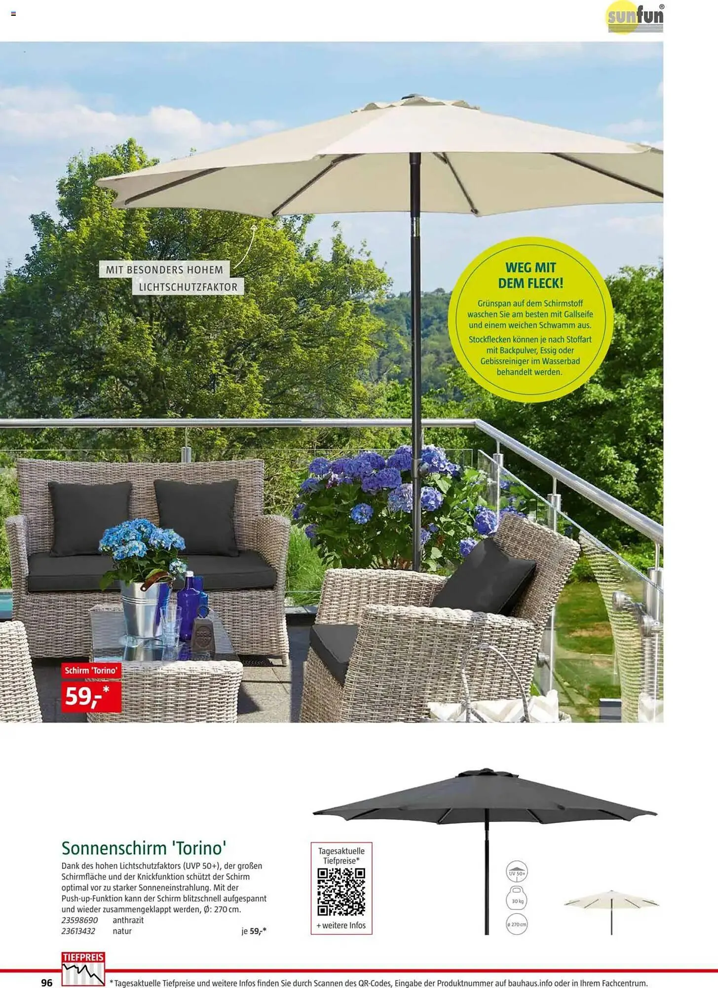 Bauhaus Flugblatt von 4. März bis 4. Jänner 2026 - Flugblätt seite  96