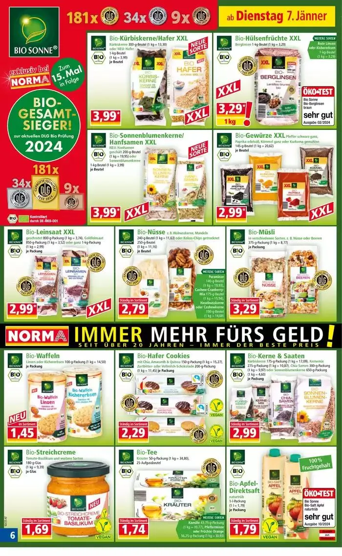 Exklusive Schnäppchen von 7. Jänner bis 11. Jänner 2025 - Flugblätt seite 6