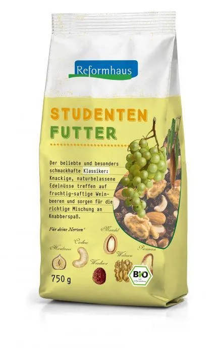 Reformhaus Studentenfutter bio 750g