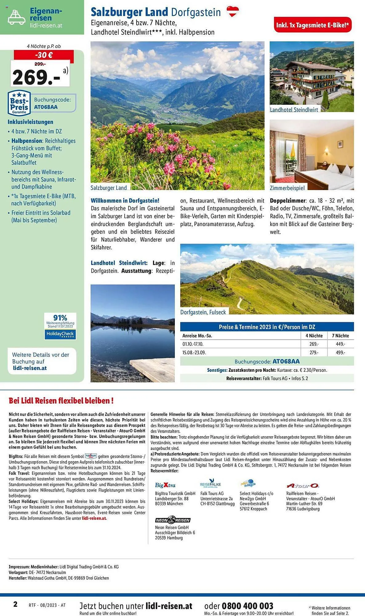 Lidl Flugblatt von 12. August bis 15. September 2023 - Flugblätt seite 2