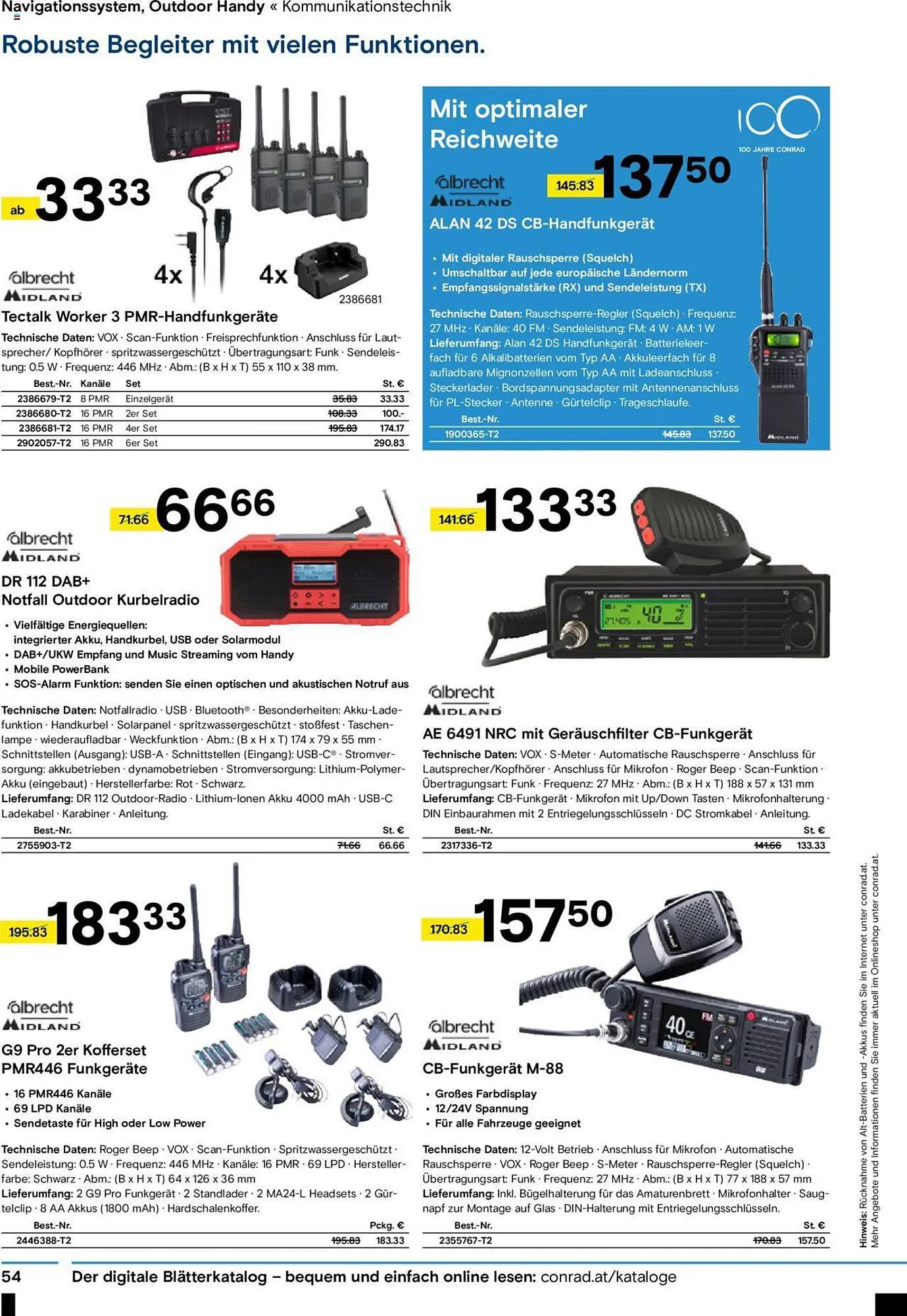 Conrad Flugblatt von 4. September bis 22. Oktober 2023 - Flugblätt seite 56